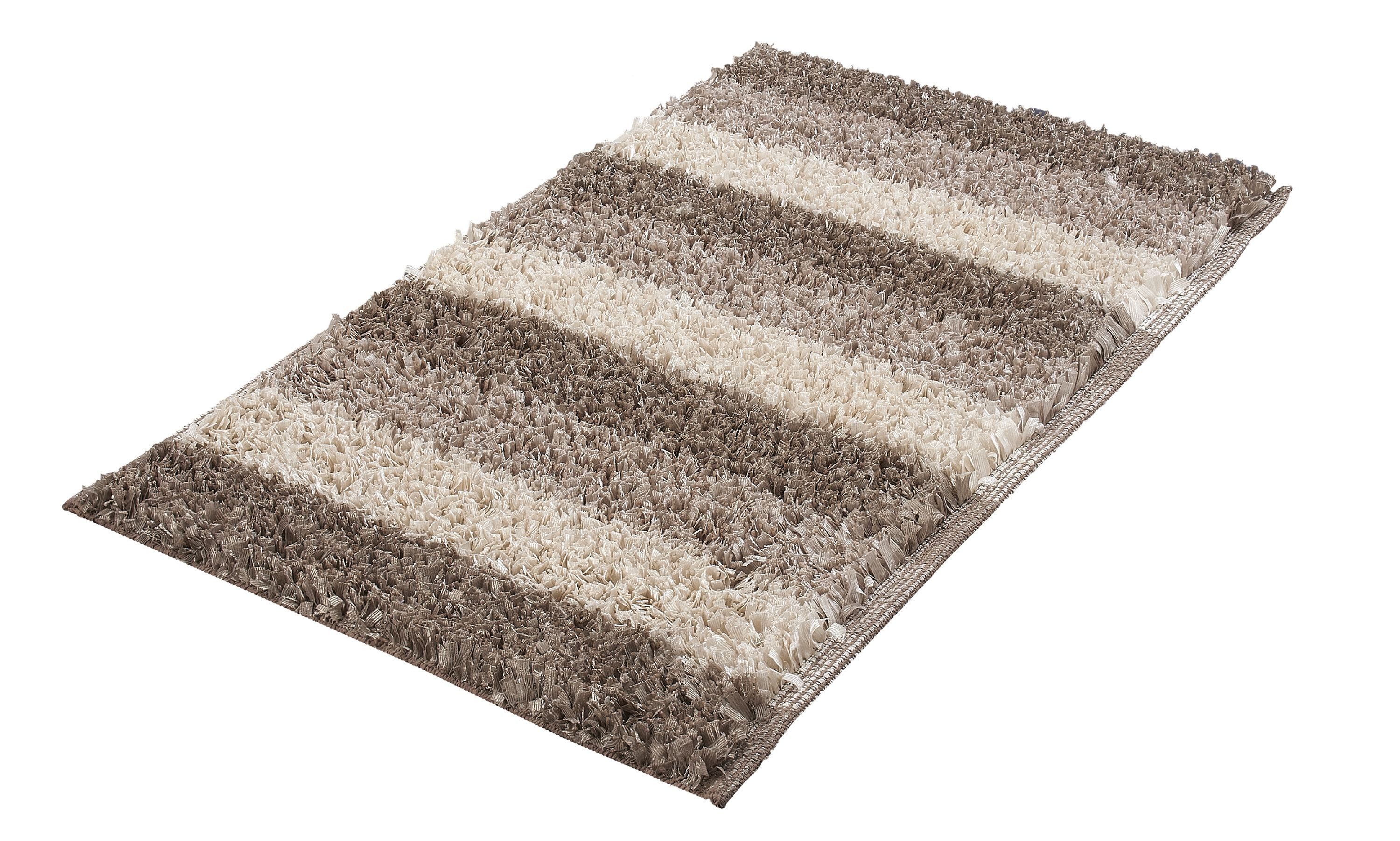 Kleine Wolke Badematte Kleine Wolke Badteppich LOUNGE LBH 120x70x2,30 cm braun Badematte