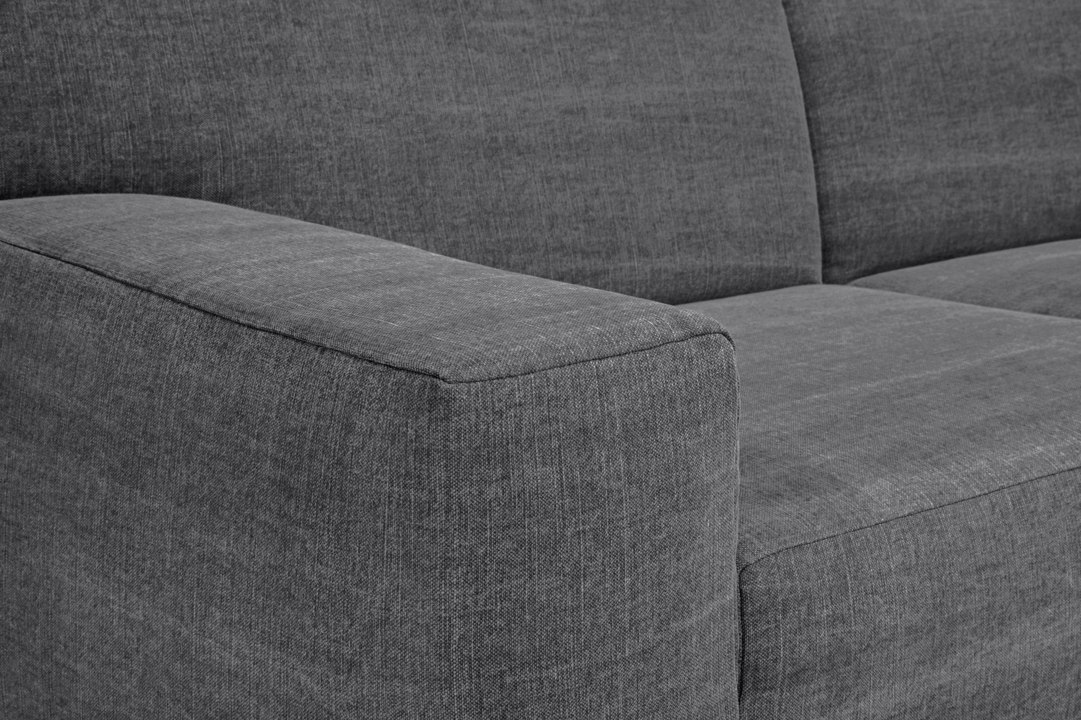 TAILOR TOM HOME Füße im Retrolook, NORDIC PURE, nussbaumfarben Ecksofa