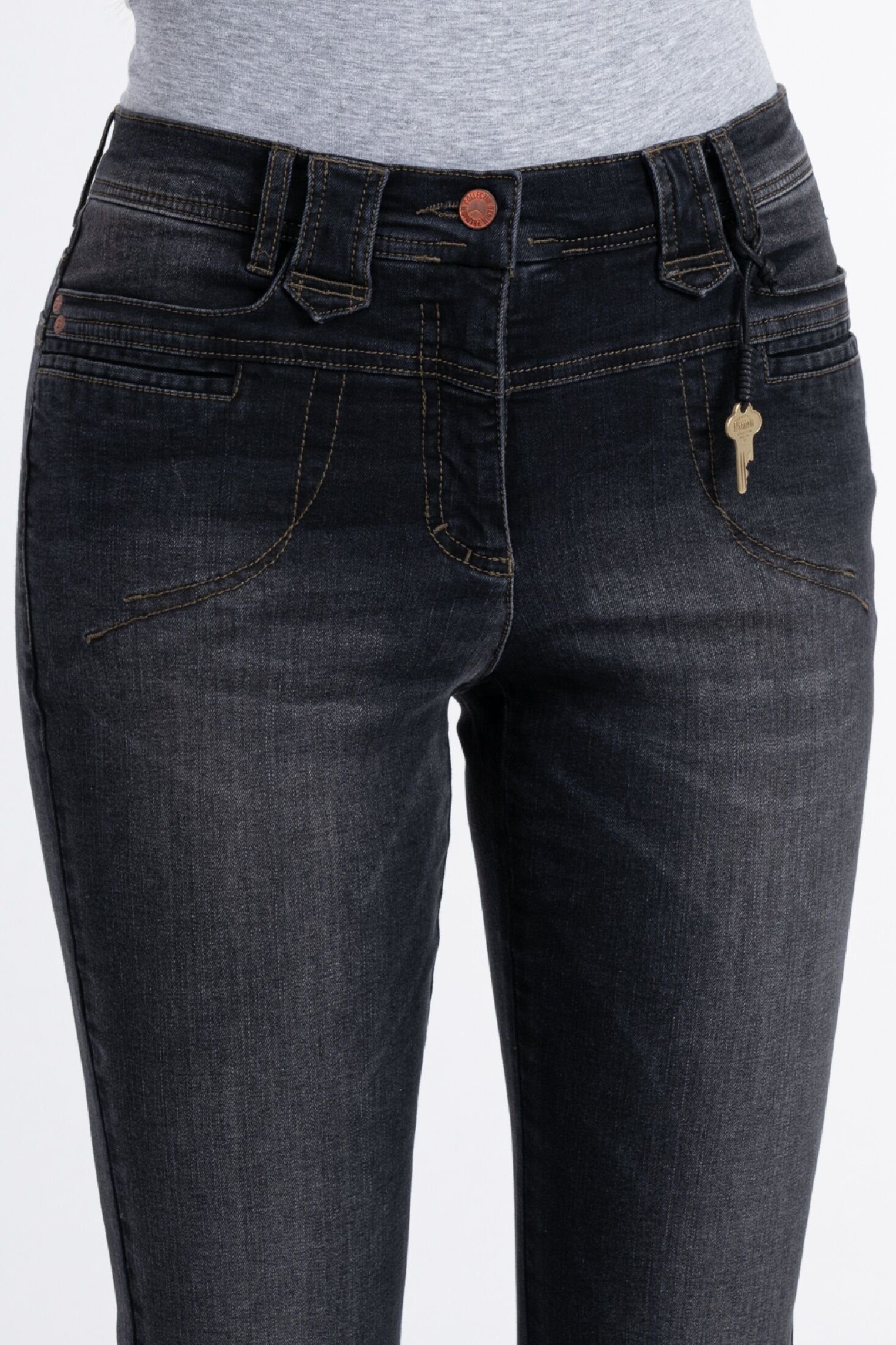 Pants Recover ALINA 5-Pocket-Jeans BLACK