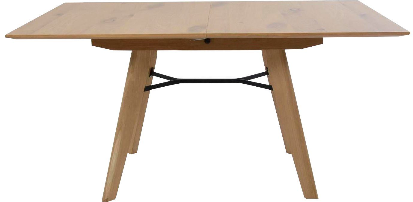 K+W Komfort & Wohnen Esstisch Giacomo IV, in Asteiche bianco furniert, 2 Größen auswählbar, mit Synchronauszug