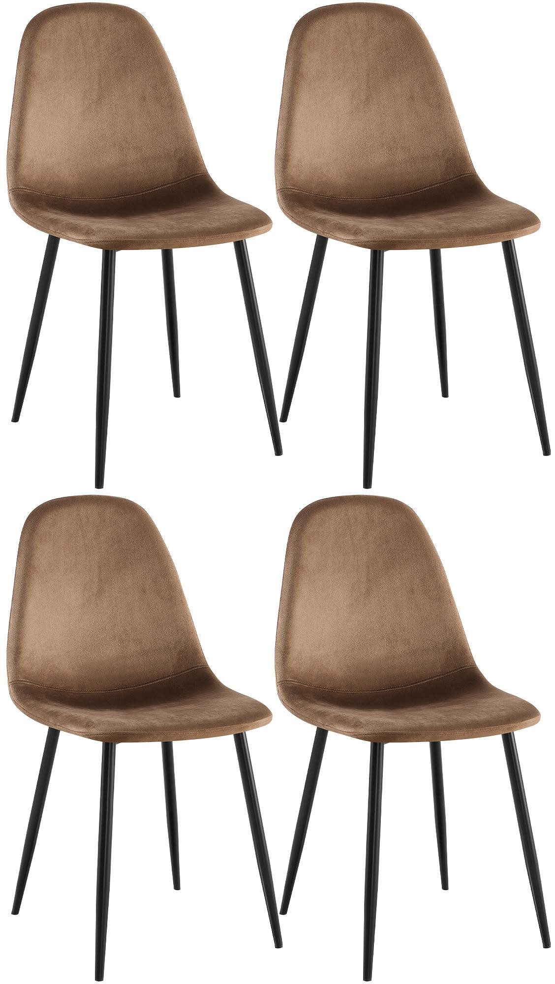 CLP Esszimmerstuhl Napier (4er Set, 4 günstig online kaufen