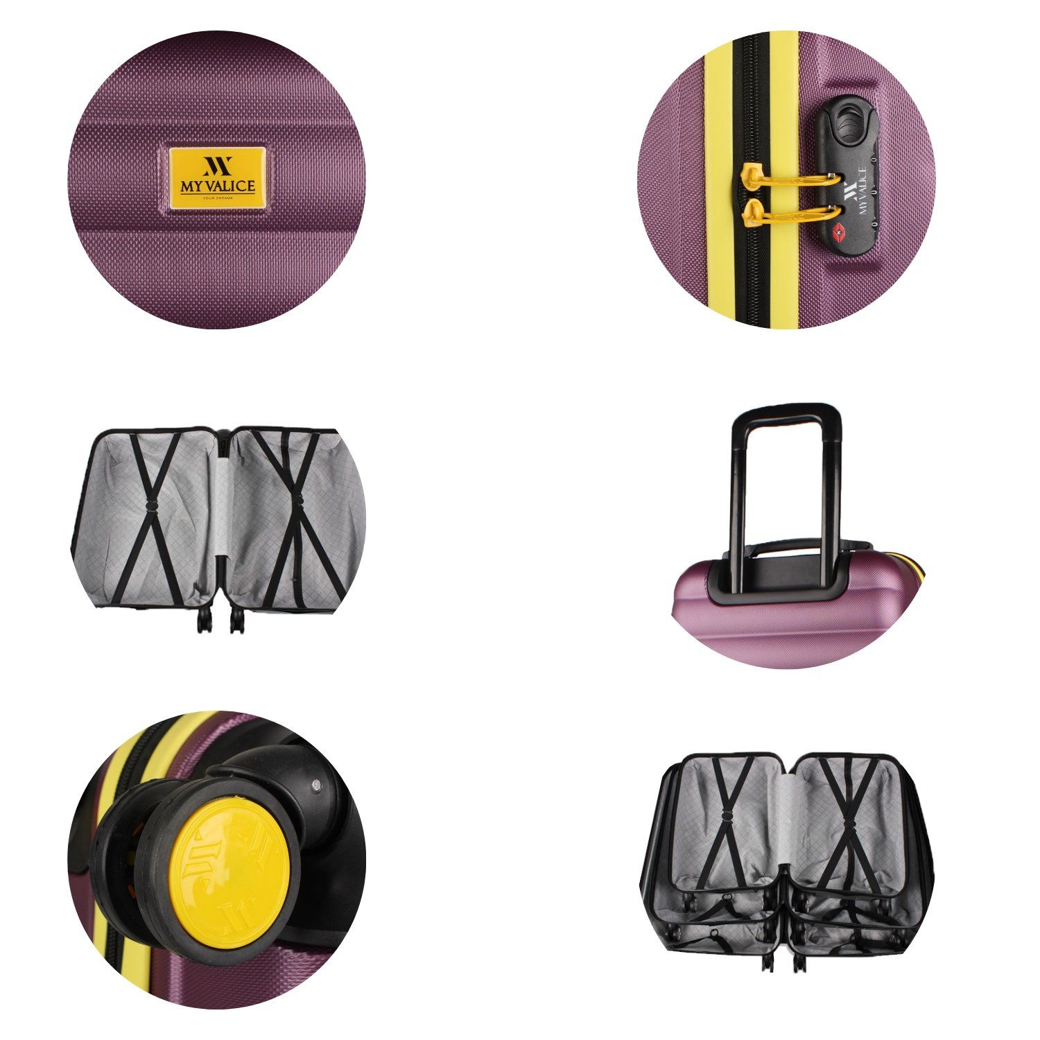 lucky bees Trolleyset 100% ABS V5575