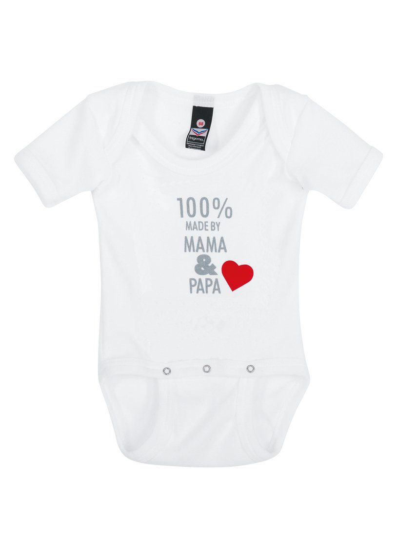 Trigema T-Shirt TRIGEMA Feinripp Baby-Body