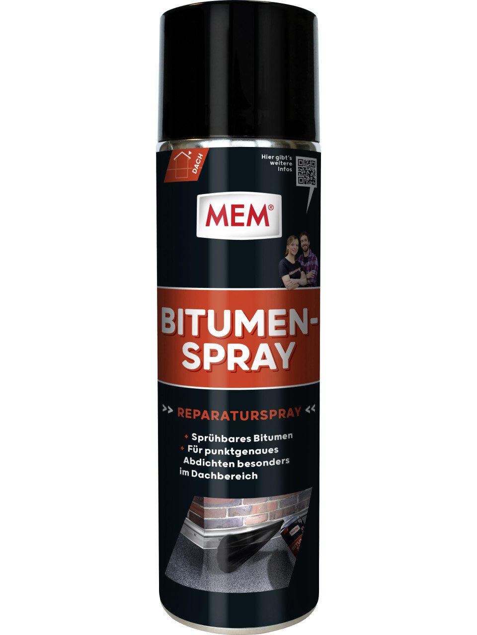 MEM Bauchemie Dichtungsband MEM Bitumen-Spray 500 ml