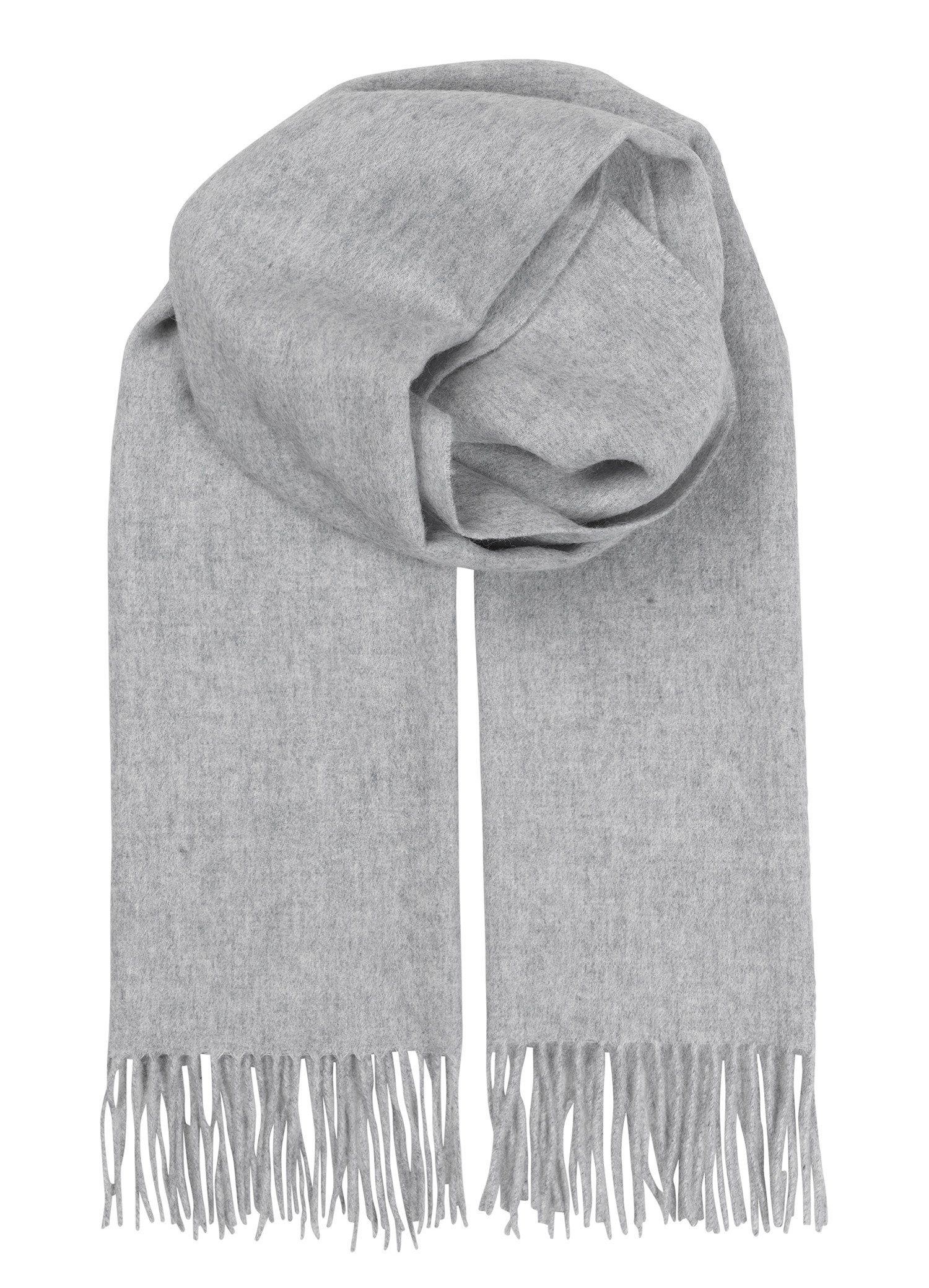 Becksöndergaard Modeschal Schal aus cm Damen Winter Edition Winterschal - 50x220 Crystal Grau Wolle