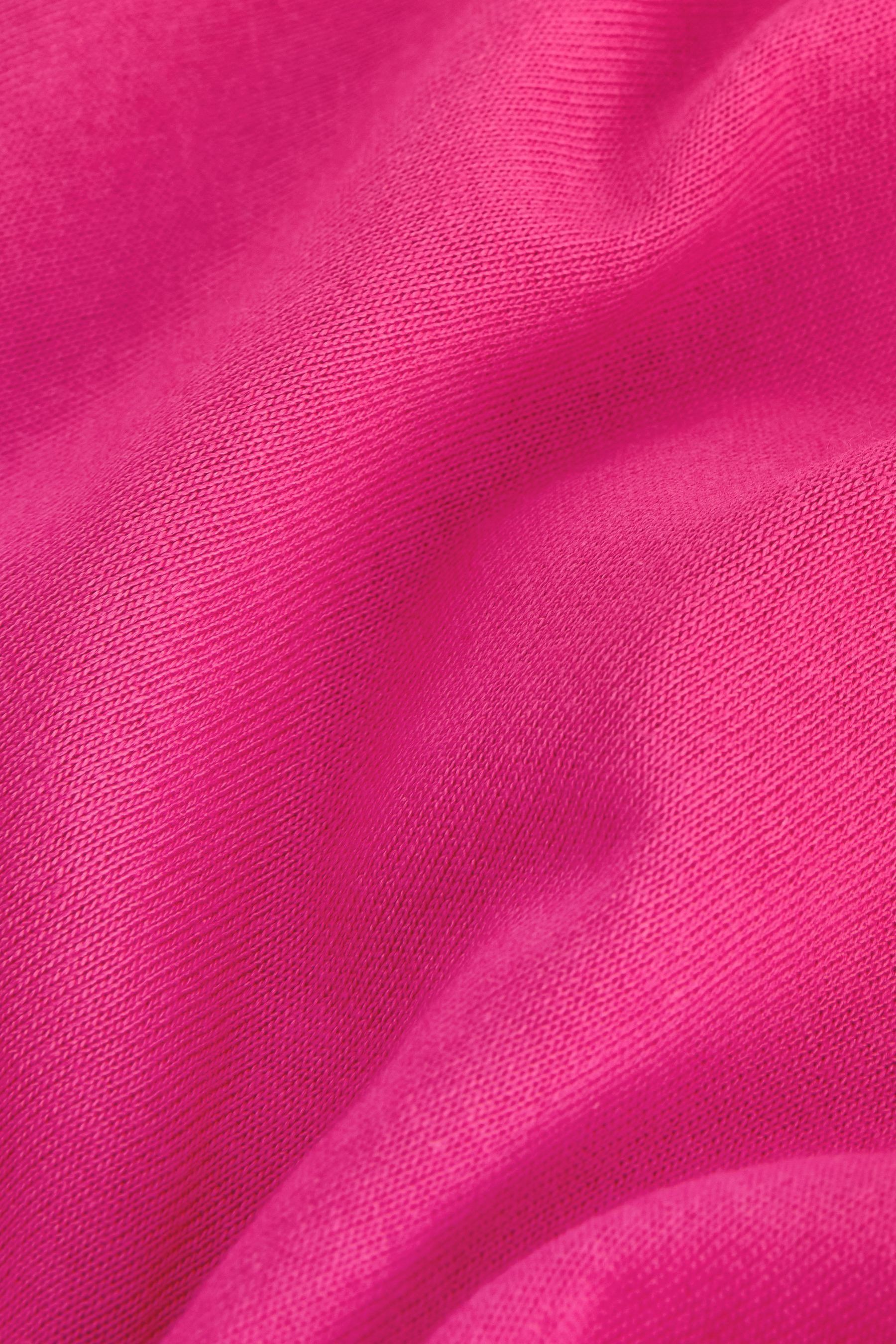 Next Shirtkleid Mini-T-Shirt-Kleid mit Bindegürtel (1-tlg) – Bild 2 von 5