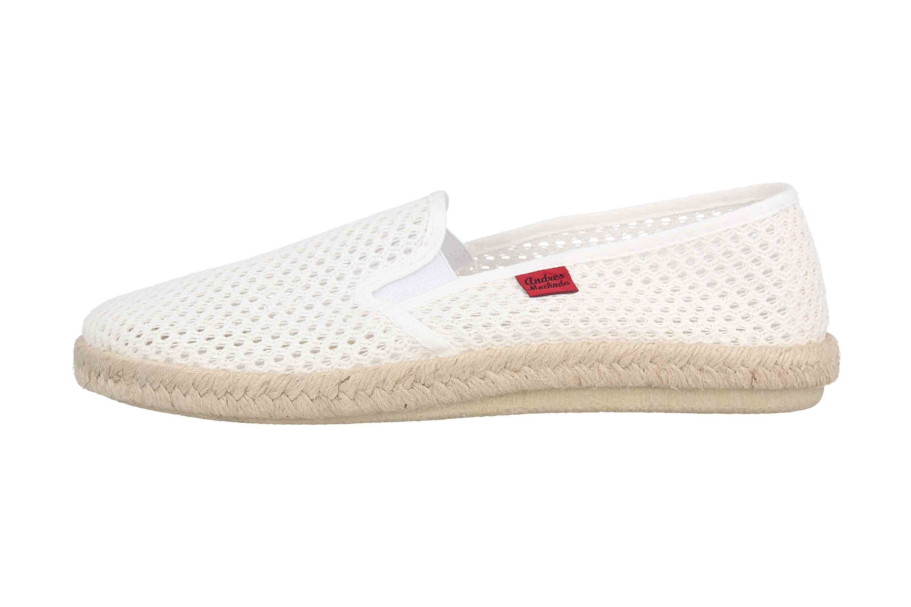 Andres Machado AM500 Rejilla Blanco/ Damen Slipper