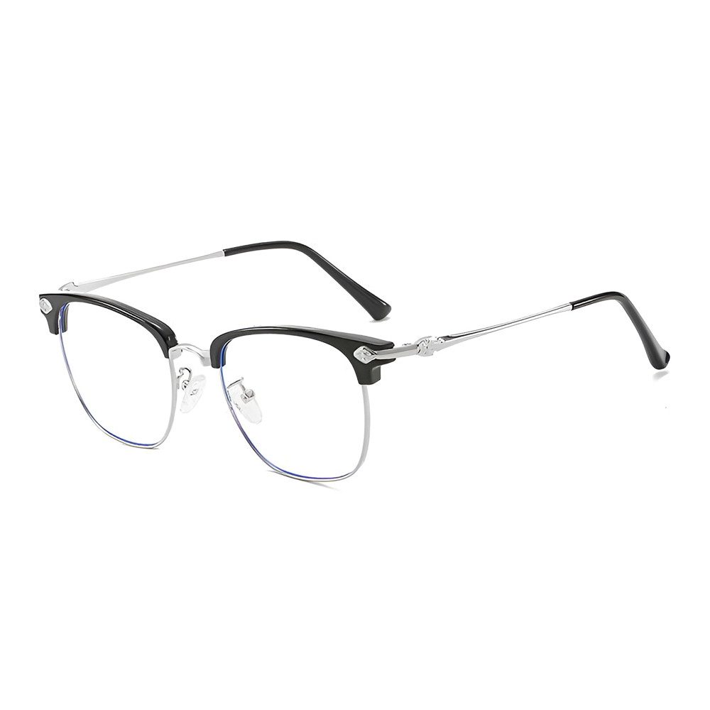 PACIEA Lesebrille Herren Damen Anti Blaulicht Metall Computer Gaming Schutz