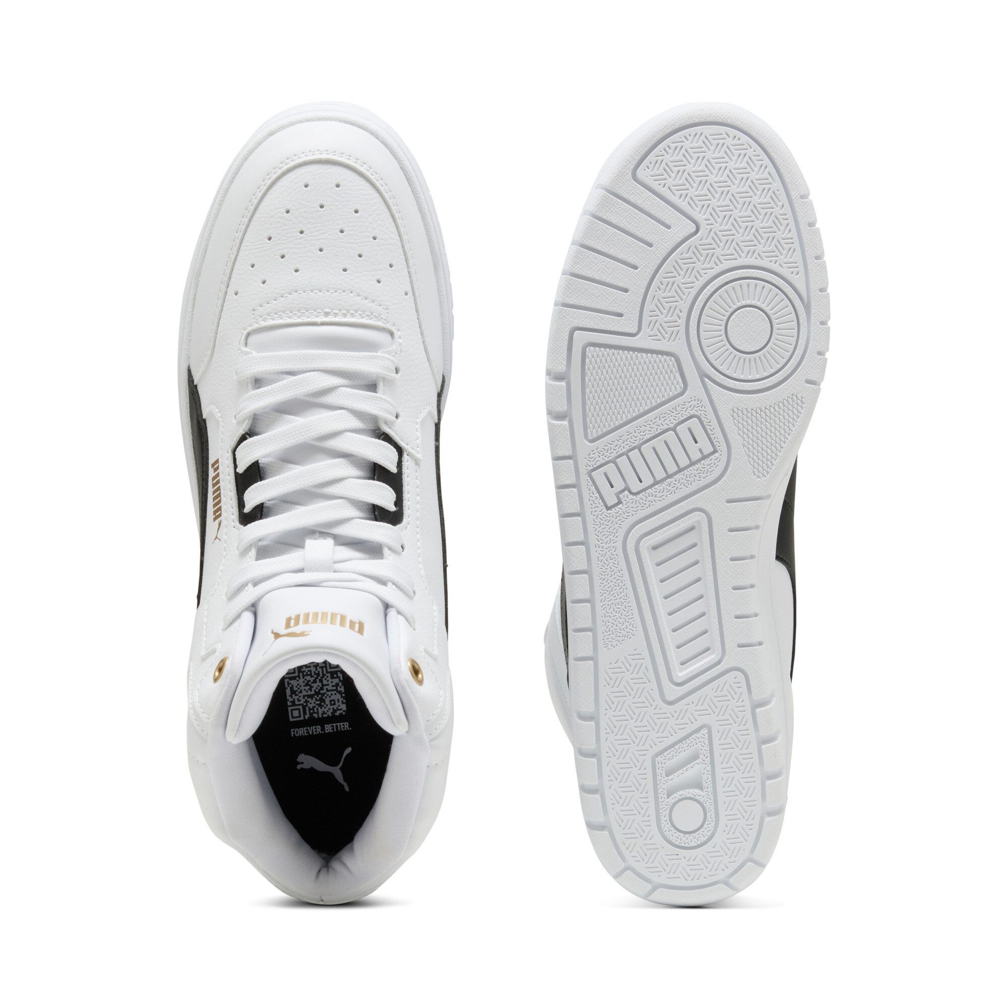 PUMA SHUFFLE DOWNTOWN MID Sneaker knöchelhoch, mit Schnürung, mit profiliertem Laufsohlenprofil