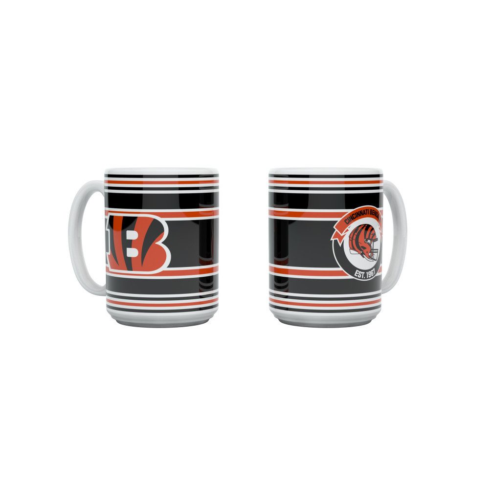 Cincinnati Bengals Becher Cincinnati Bengals Tasse "Established", Keramik