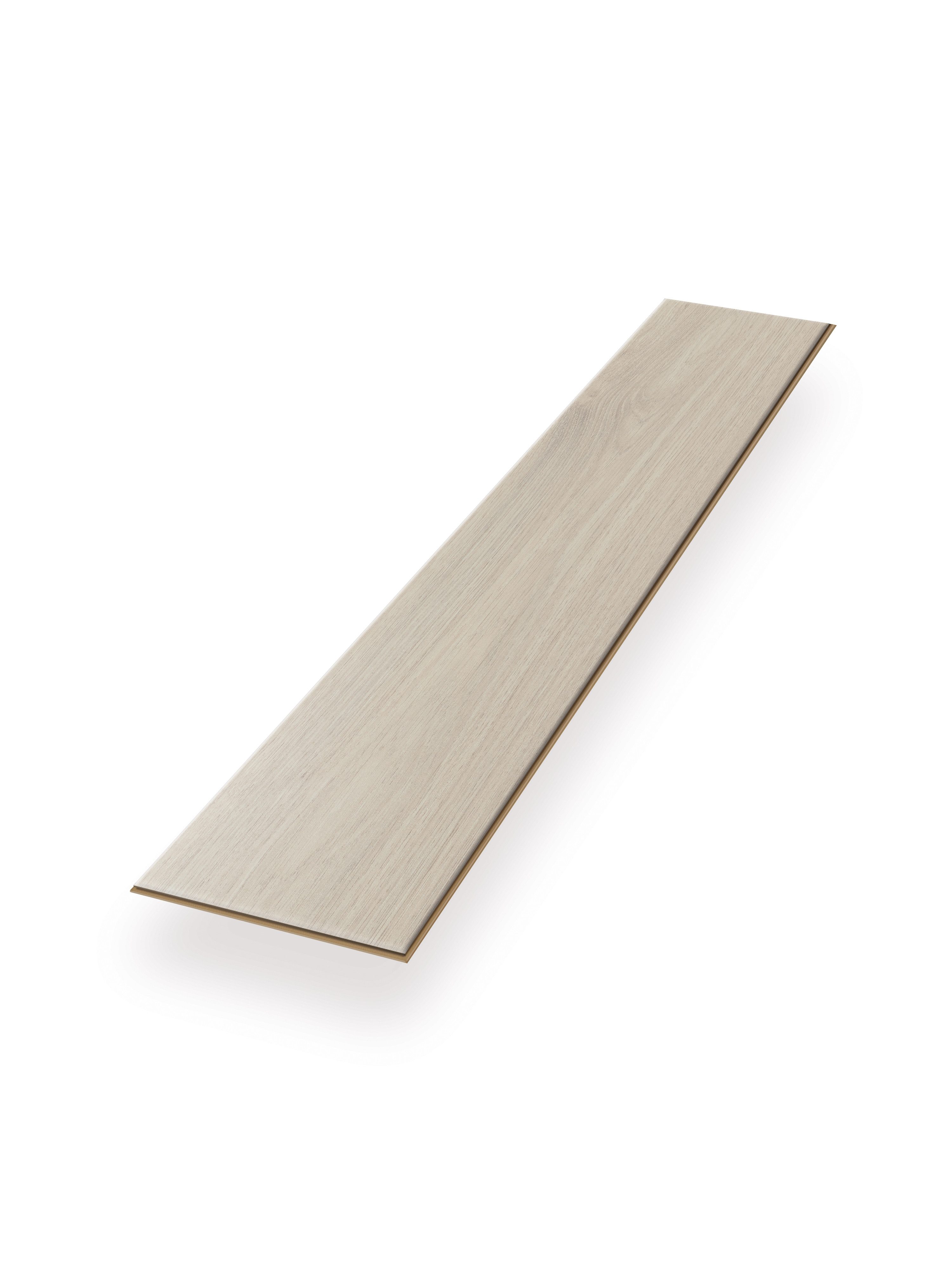 EGGER Laminat Laminat NatureSense* EL2831 Elton Eiche weiss, (8mm, 1,995qm), Praktisch & Pflegeleicht