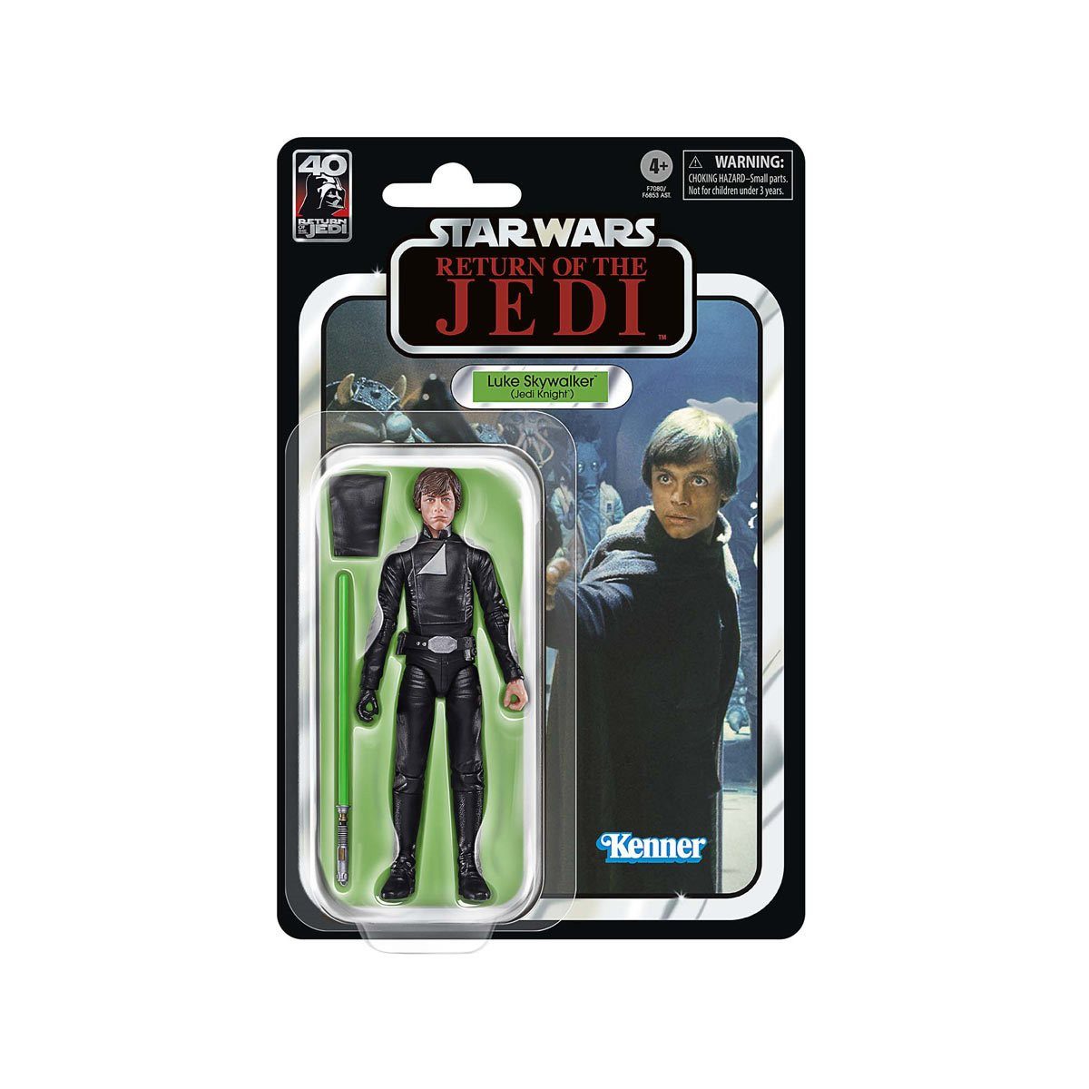 Hasbro Actionfigur Star Wars Black Series ROTJ 40th Anniversary Luke Skywalker Jedi Knigh