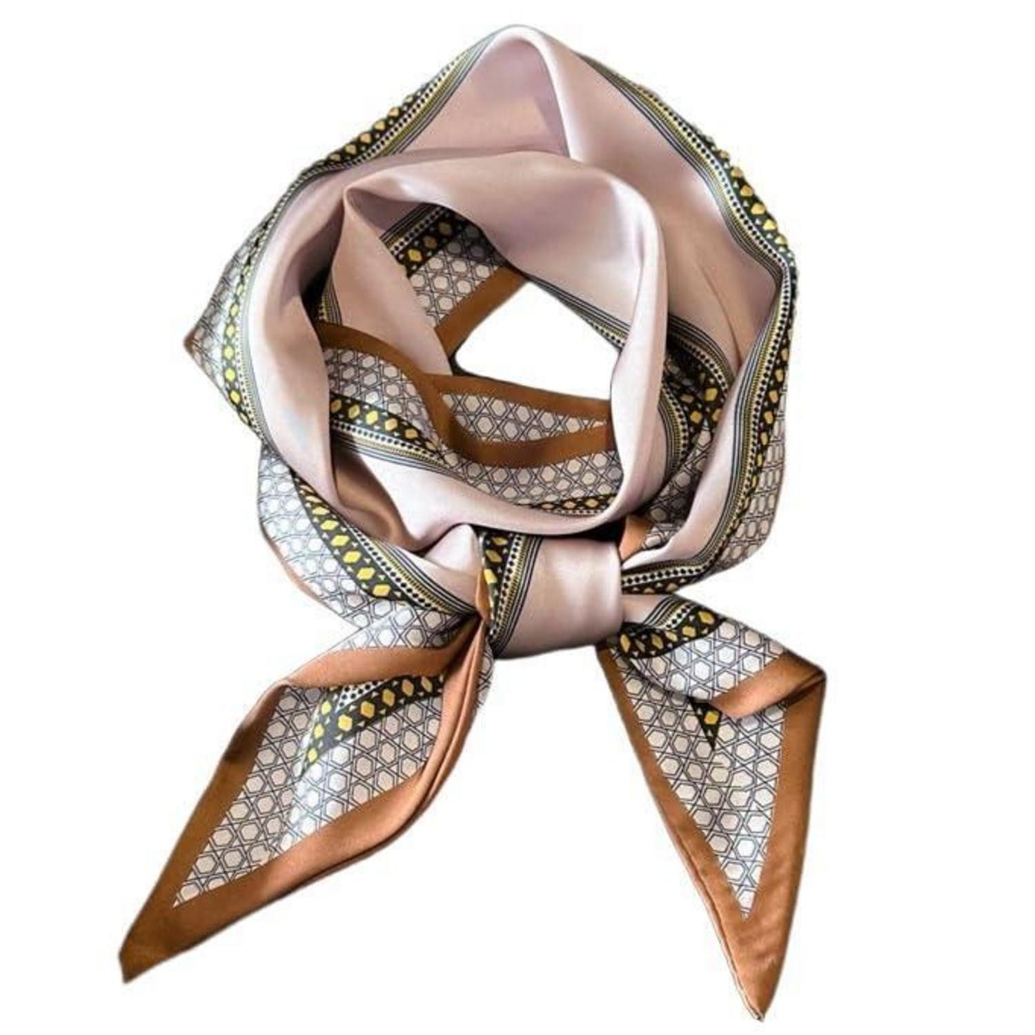 LuxusKollektion Seidenschal Satin Seidenschal 148 x 13,5 cm, (1-St)