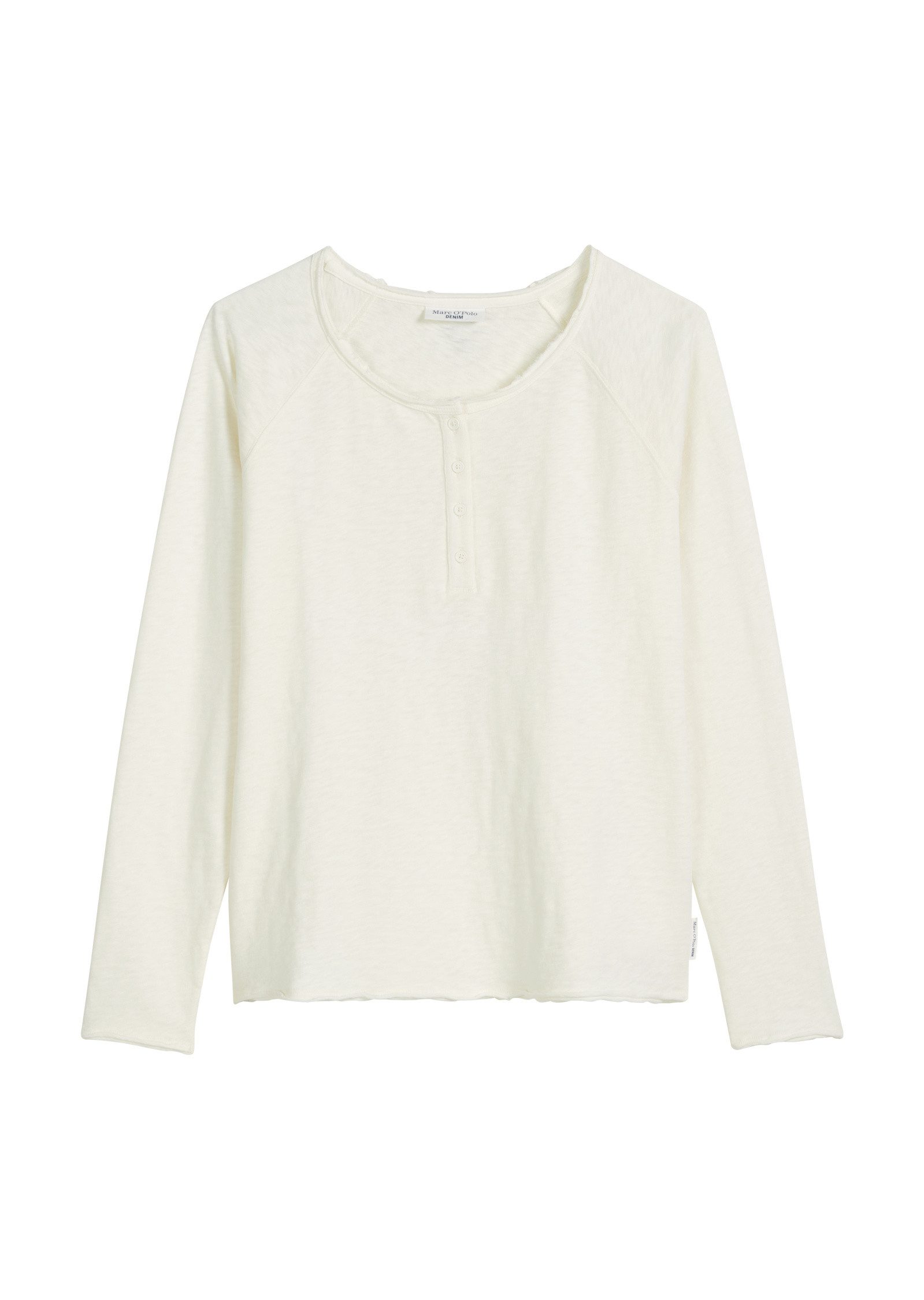 Marc O'Polo DENIM Langarmshirt aus Organic Cotton