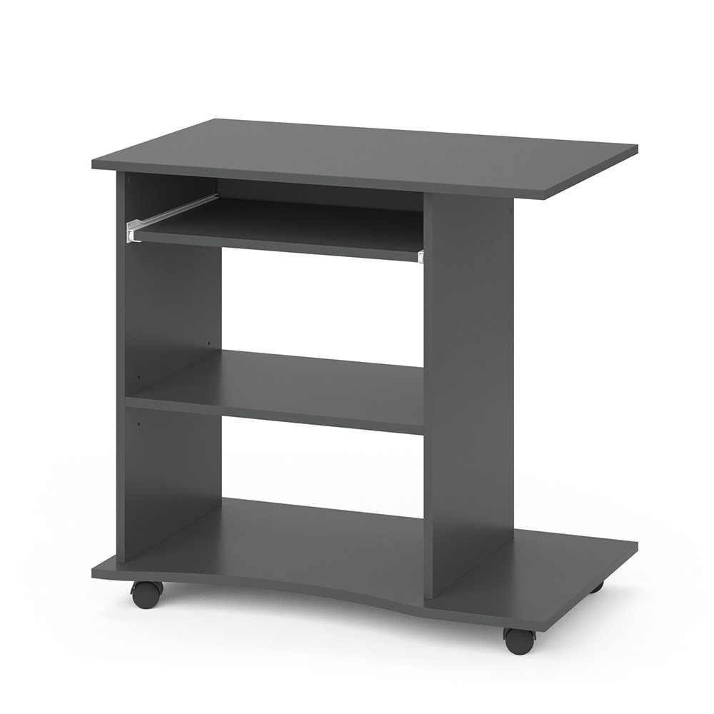 Vicco Laptoptisch Harm, Anthrazit, 80 x 50 cm günstig online kaufen