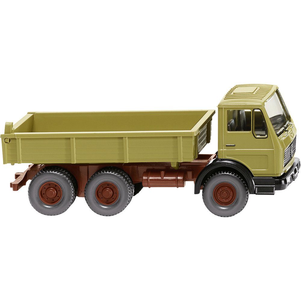 Modelleisenbahn-Straße Wiking 042406 H0 LKW Modell Mercedes Benz NG Flachpritschenkipper