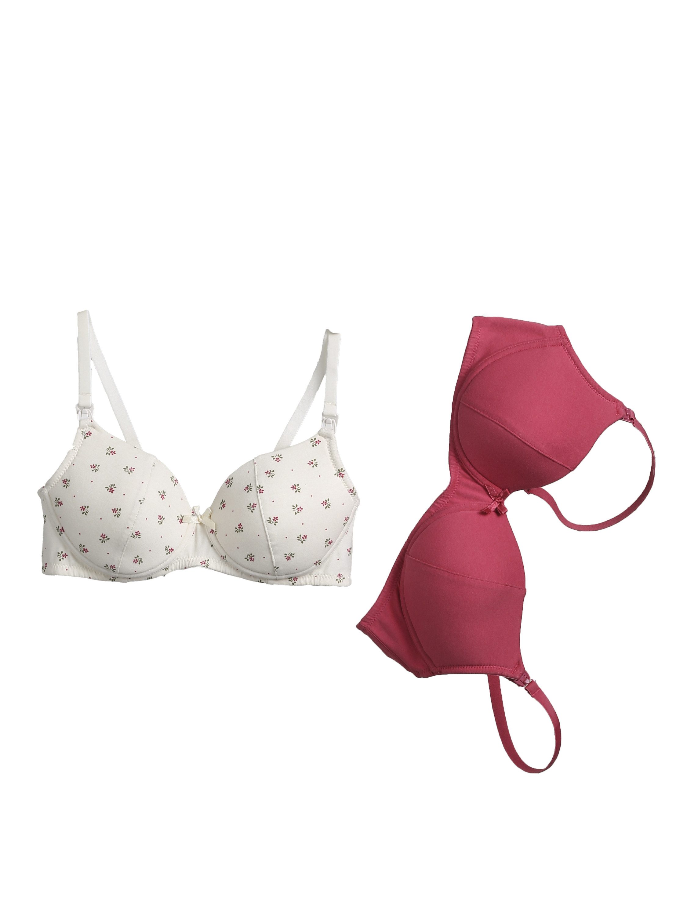 vertbaudet Still-BH Still-BHs ohne Bügel, Bio-Baumwolle 2er-Pack günstig online kaufen