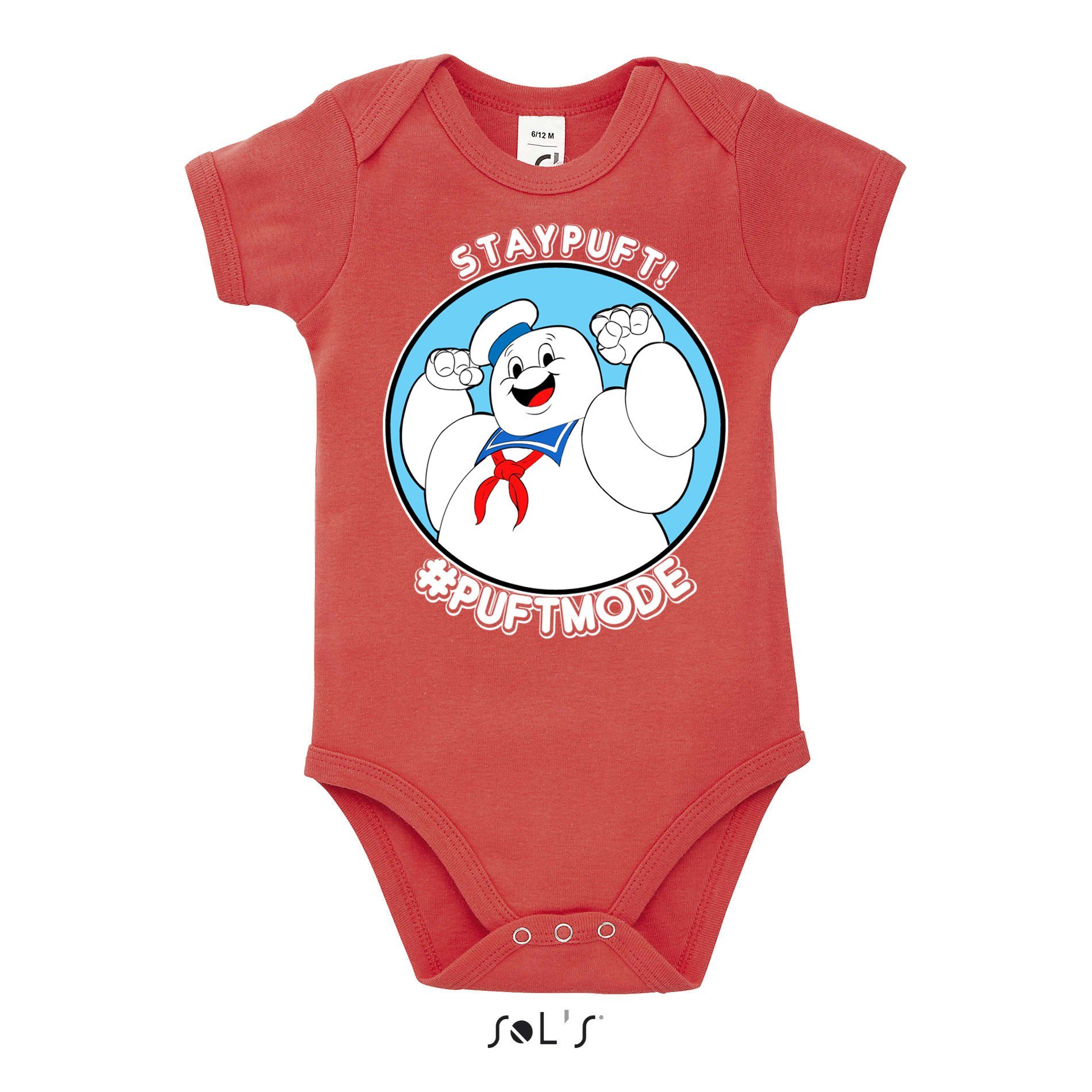Strampler Kinder Baby Marshmallowman Ghostbusters Slimer Geisterjäger