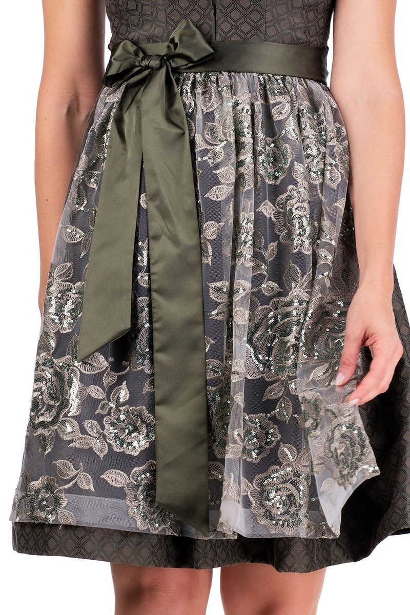 MarJo Dirndl Midi Dirndl 2tlg. - AMPFING - waldgrün