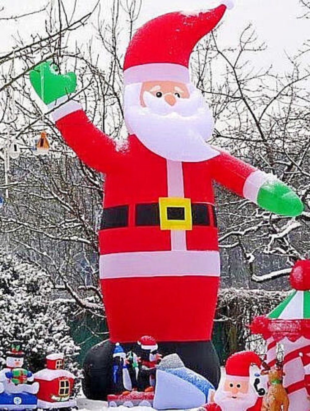 DEKO VERTRIEB BAYERN Weihnachtsfigur XXXL LED günstig online kaufen