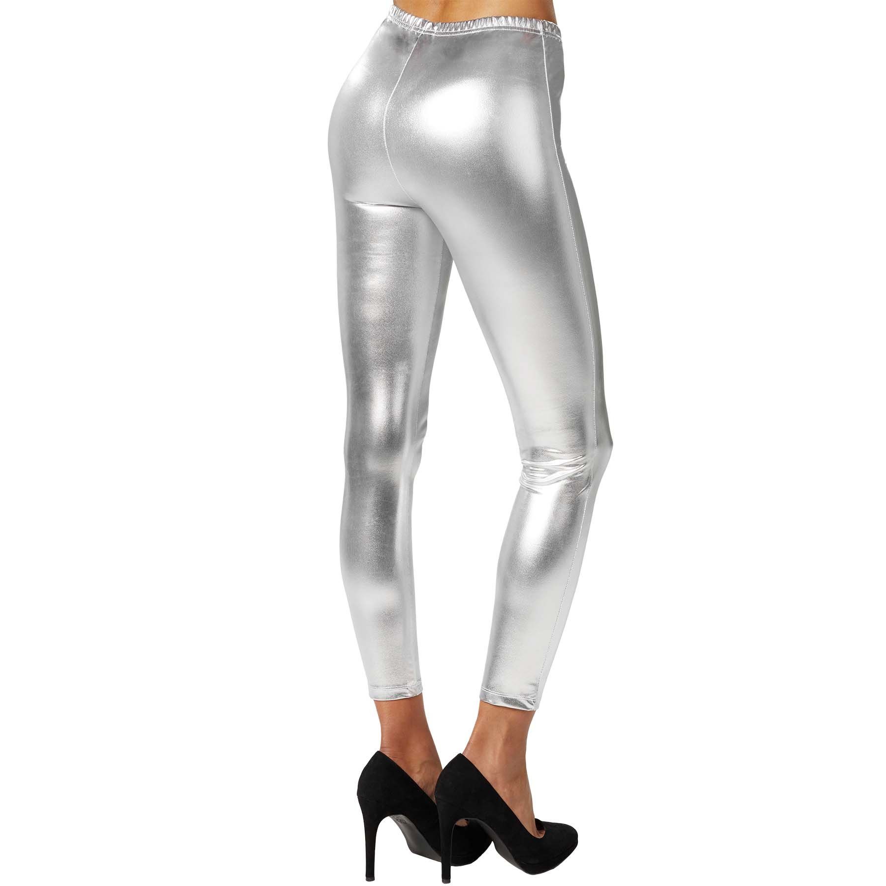 silber dressforfun Metallic-Leggings Leggings