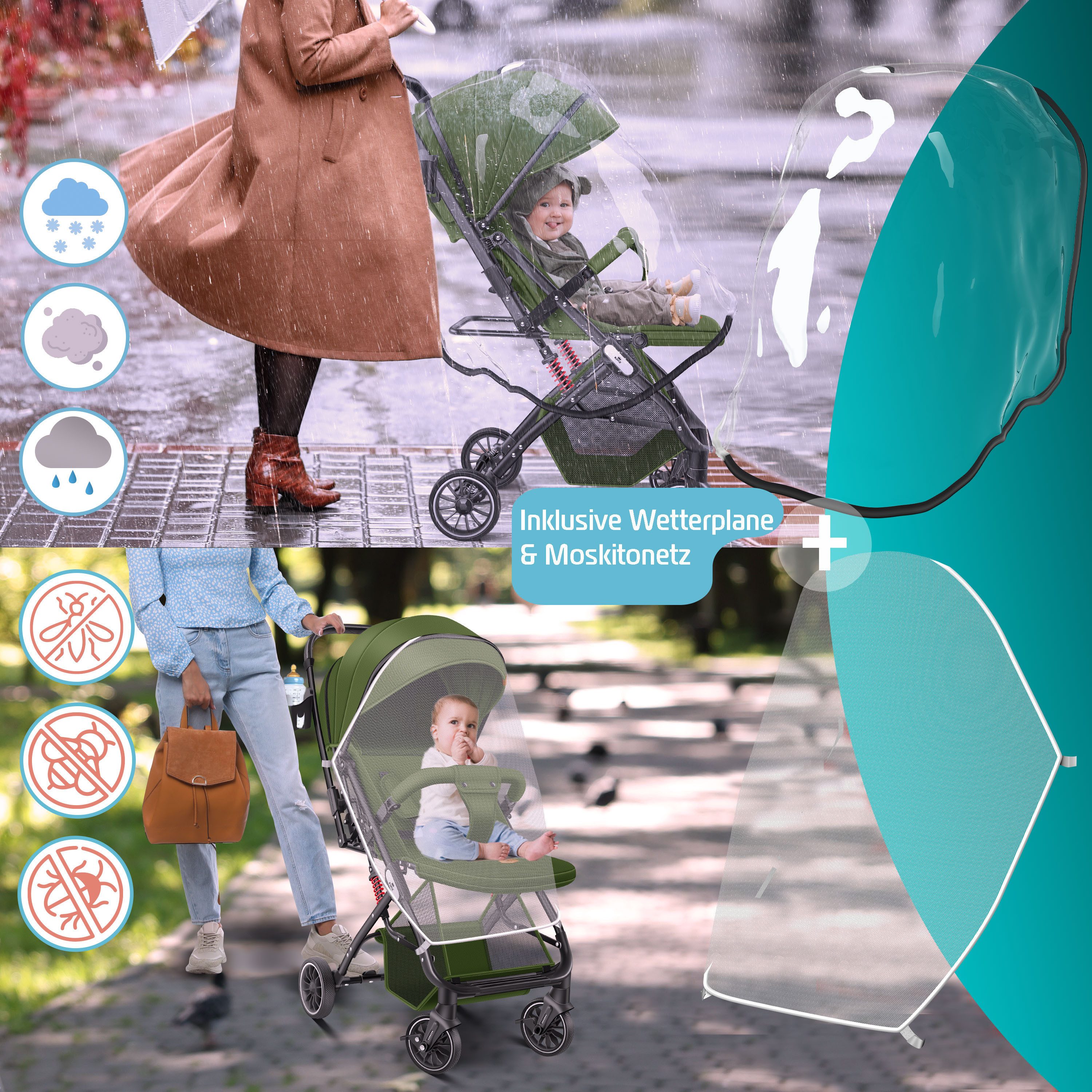 KIDIZ Kinderbuggy 360° - Bild 4