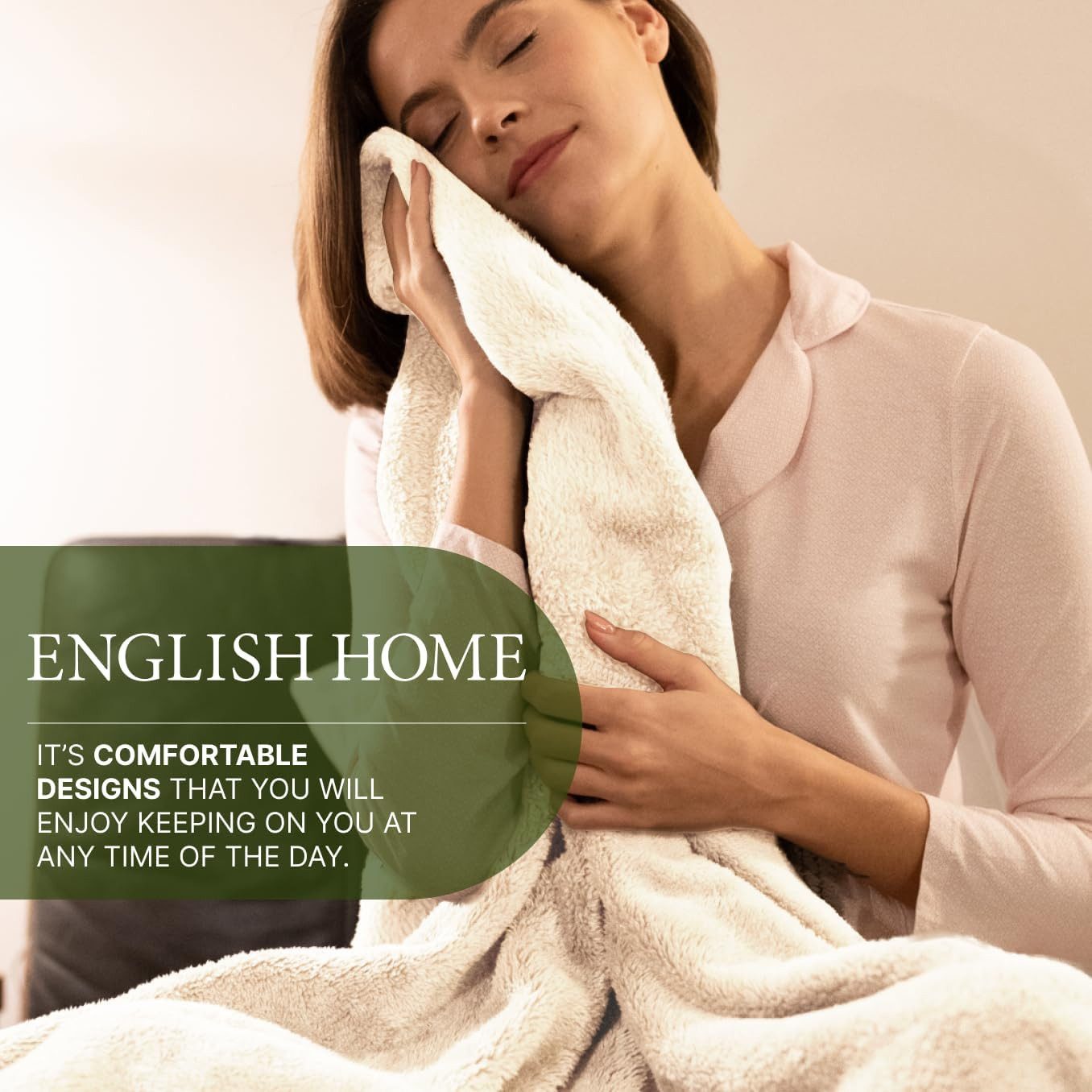Wohndecke English Home Fleece-Überwurfdecke, weiche Plüschdecke günstig online kaufen