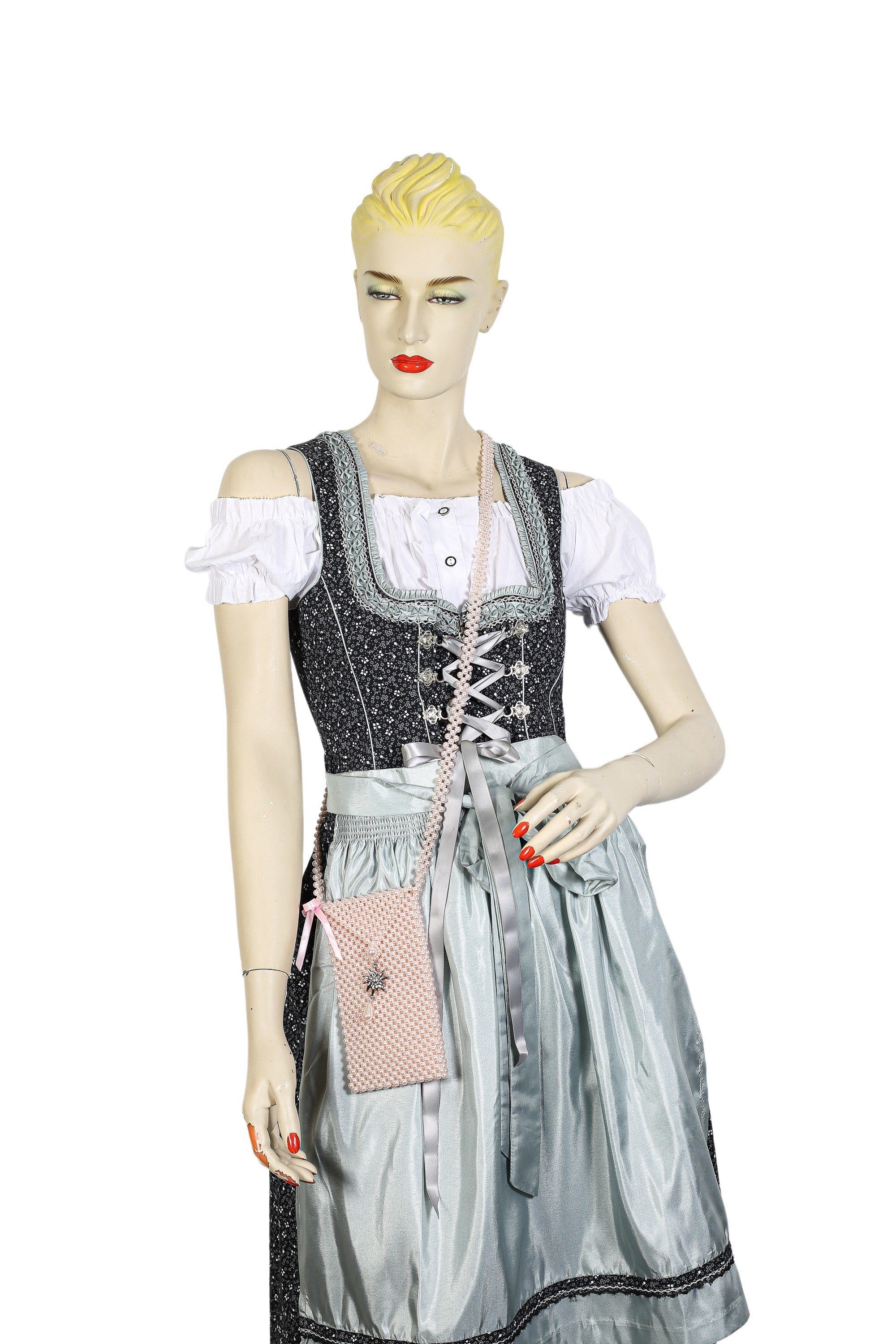 Allgäu Rebell Umhängetasche Alpenperle, aus hunderten Perlen, mit Edelweiß günstig online kaufen