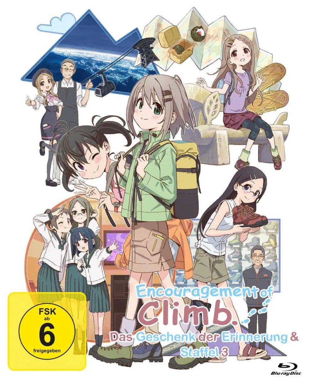 Blu-ray Encouragement of Climb - Staffel 3 - Gesamtausgabe + OVA - Blu-ray