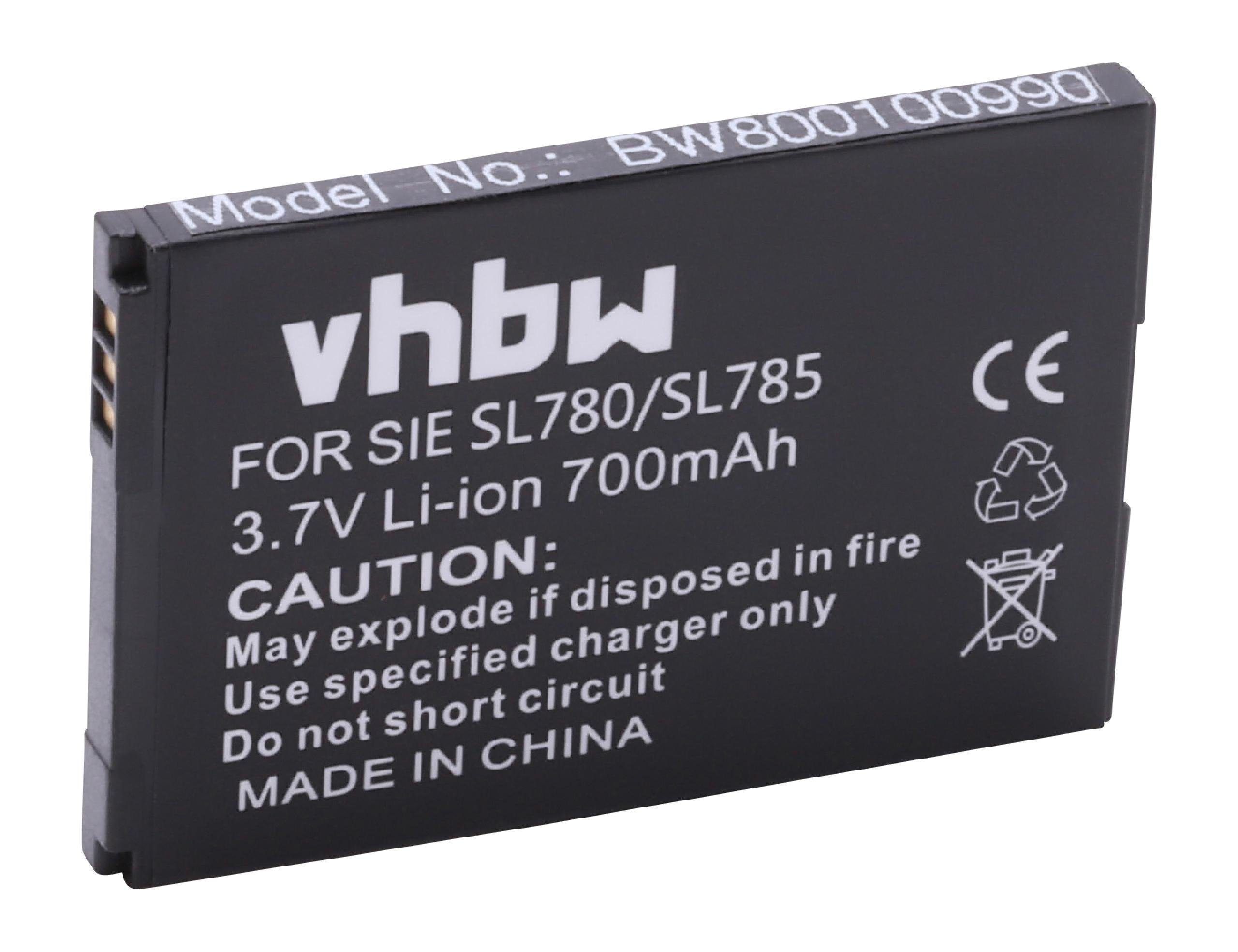 vhbw Ersatz für Siemens Gigaset V30145-K1310-X445 für Akku Li-Ion 700 mAh (3,7 V)