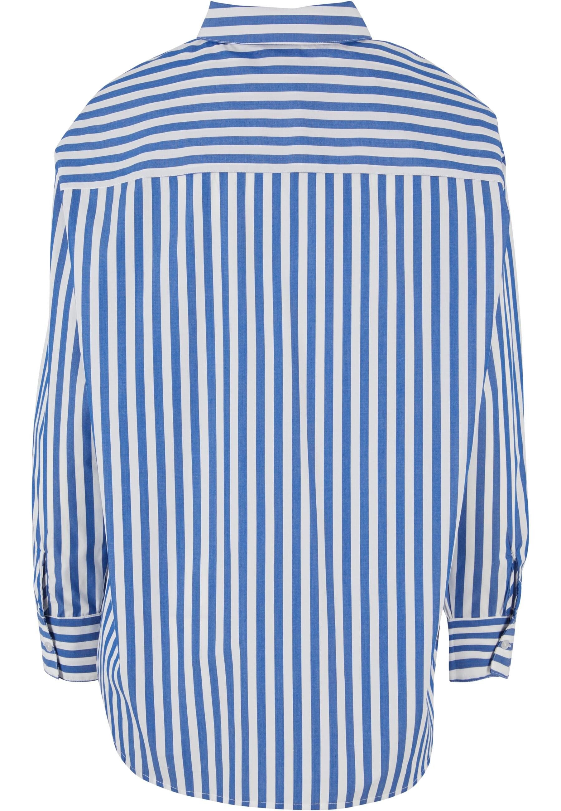 URBAN CLASSICS Langarmhemd Urban Classics Damen Ladies Striped Relaxed Shir günstig online kaufen