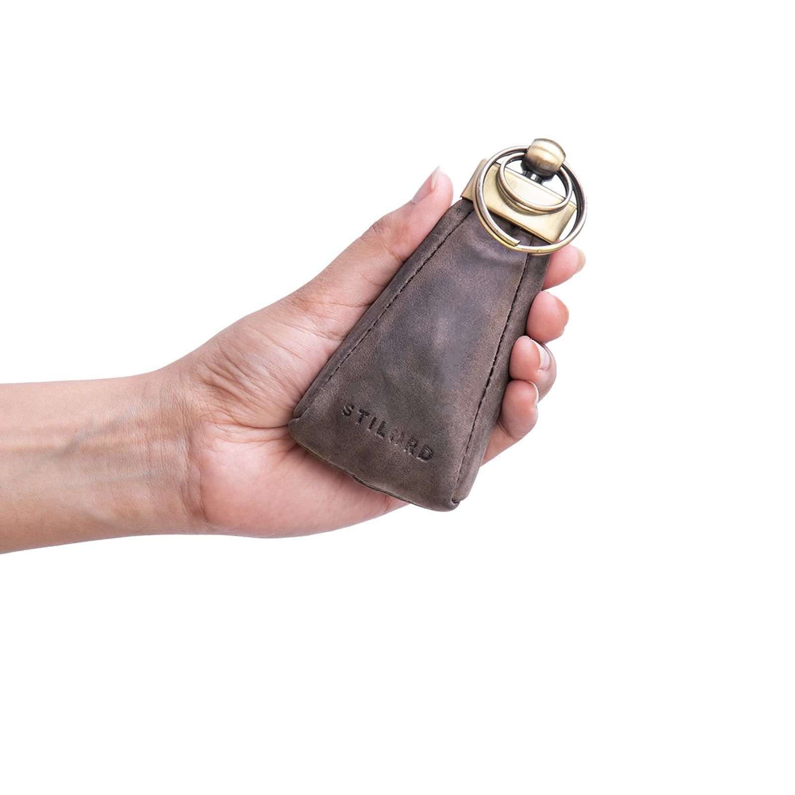 STILORD Schlüsseltasche "Enno" Kleine Schlüsseltasche Leder günstig online kaufen