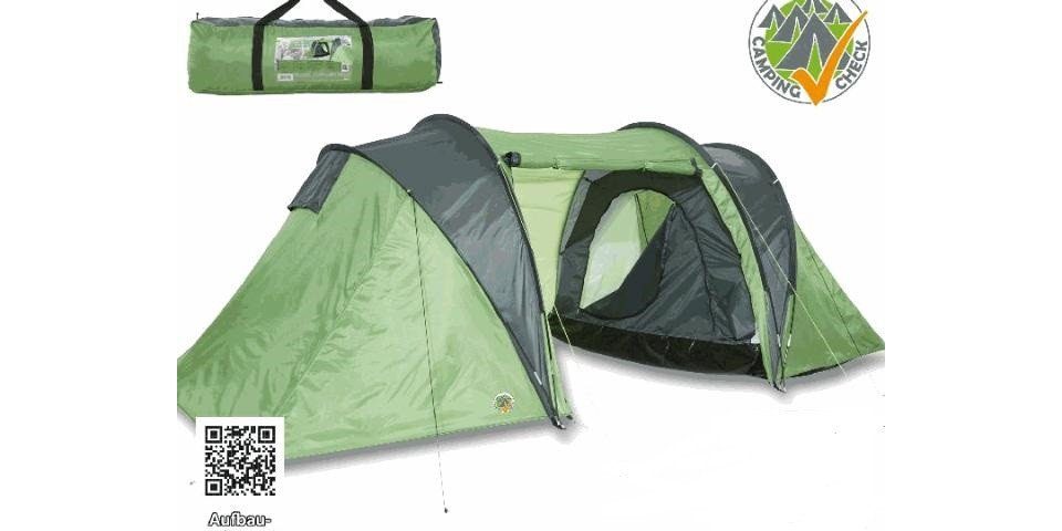 Happy People Igluzelt Happy People Iglu-Doppeldachzelt für 4 Personen