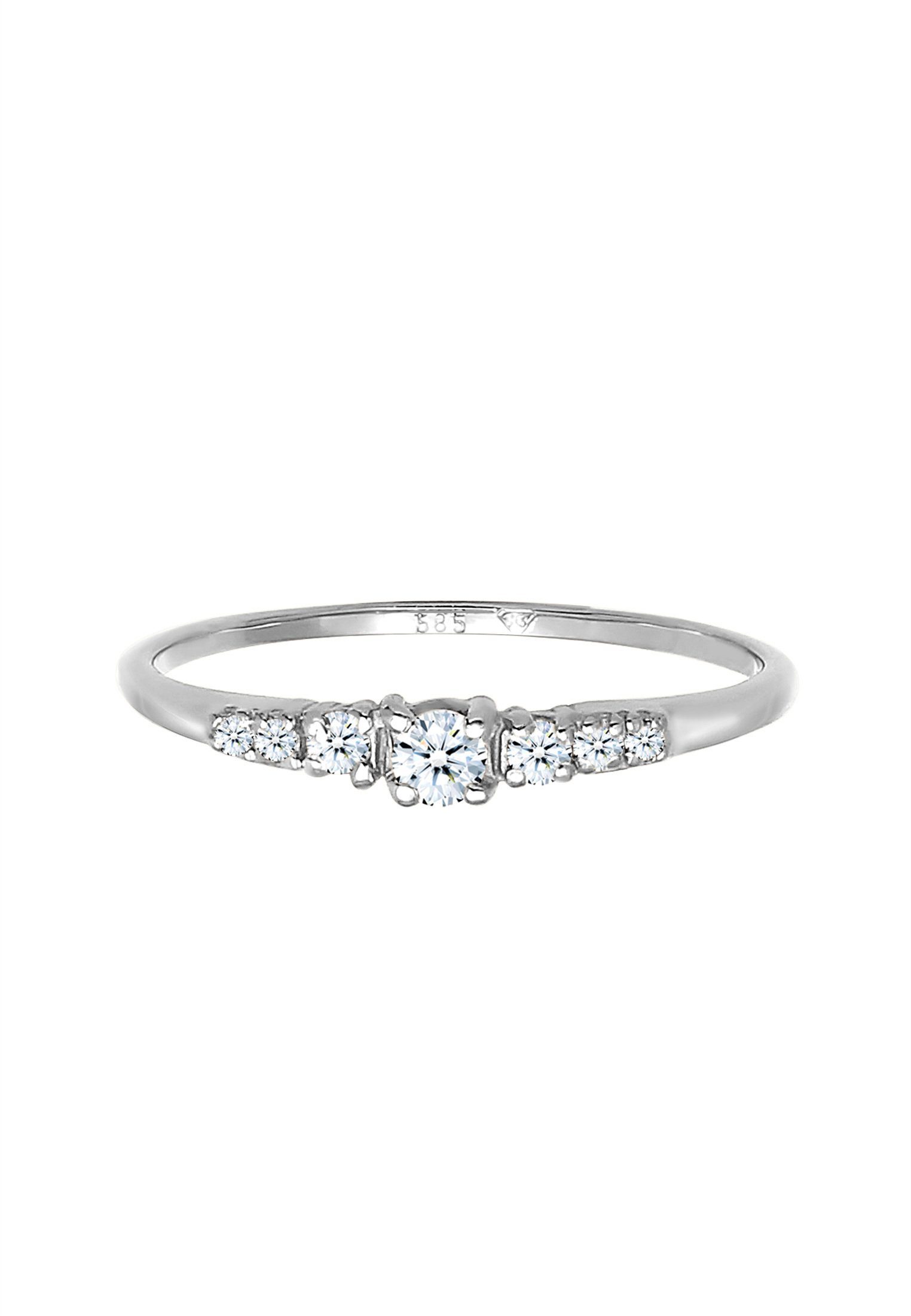 Elli DIAMONDS Verlobungsring Verlobung Diamanten (0.14 günstig online kaufen