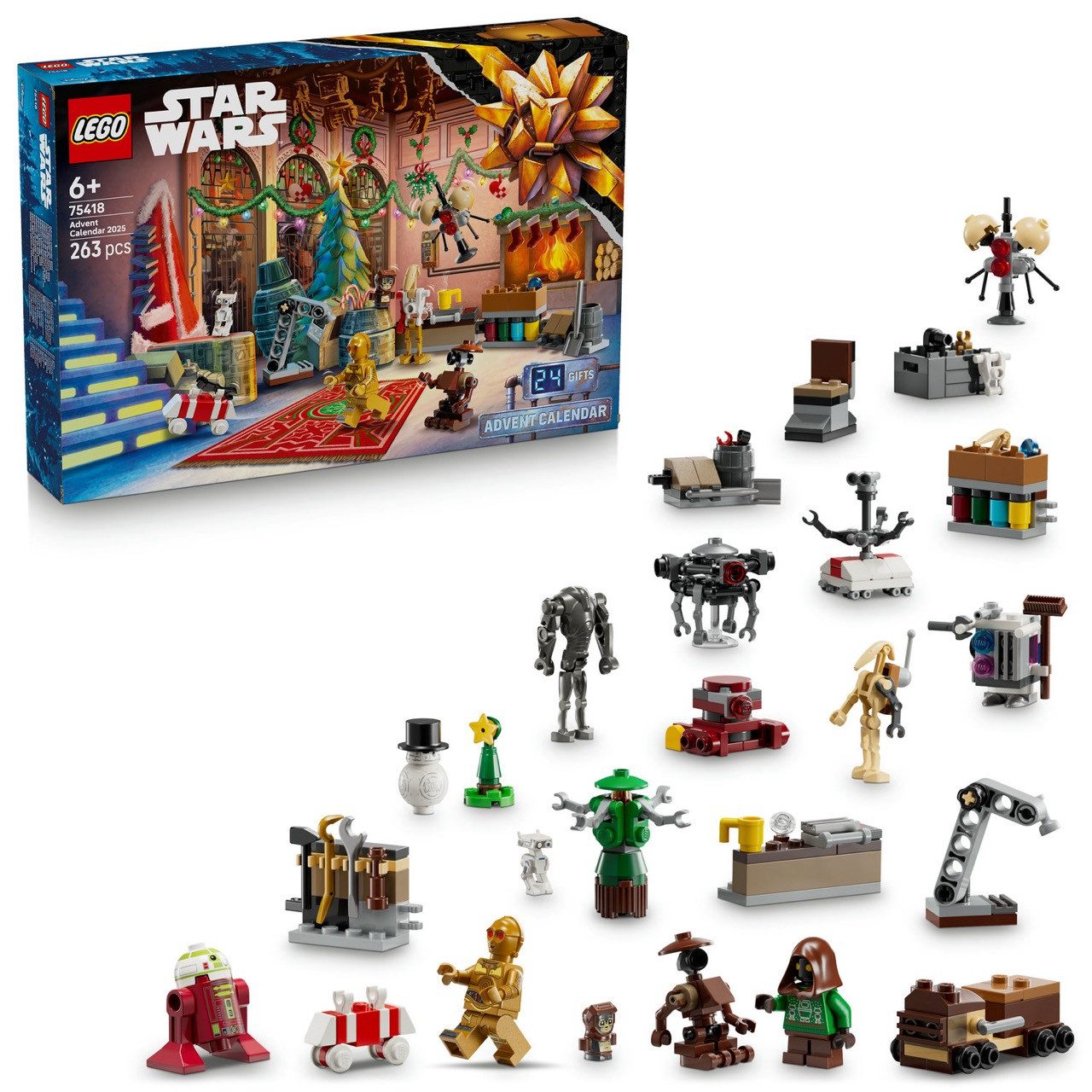 LEGO® Spielzeug-Adventskalender LEGO® 75418 Star Wars - Adventskalender 2025