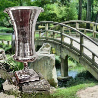 Antikas Dekovase Aluminium Vase, XXL, Amphore, Vase, Dekoration
