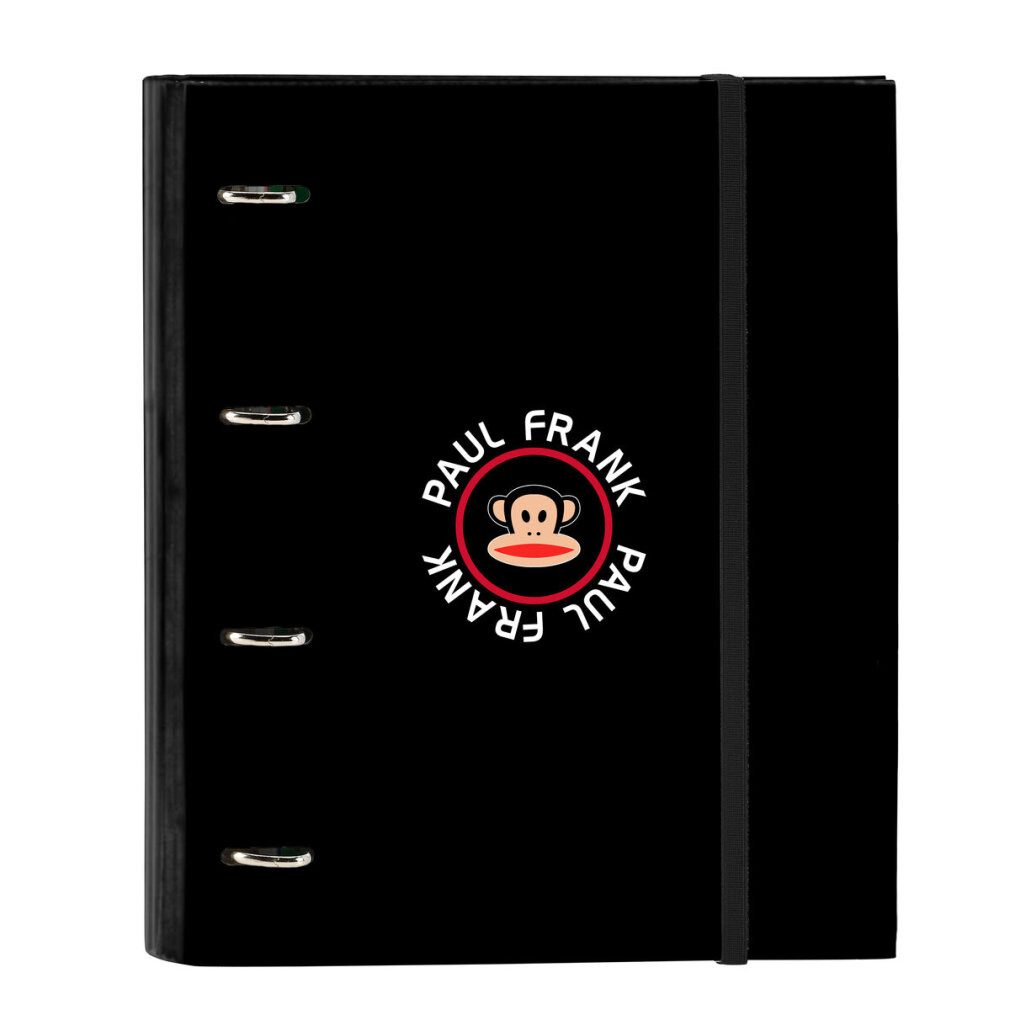 Thumbnail - safta Papierscheren Ringbuch Paul Frank Campers Schwarz (27 x 32 x 3.5 cm)