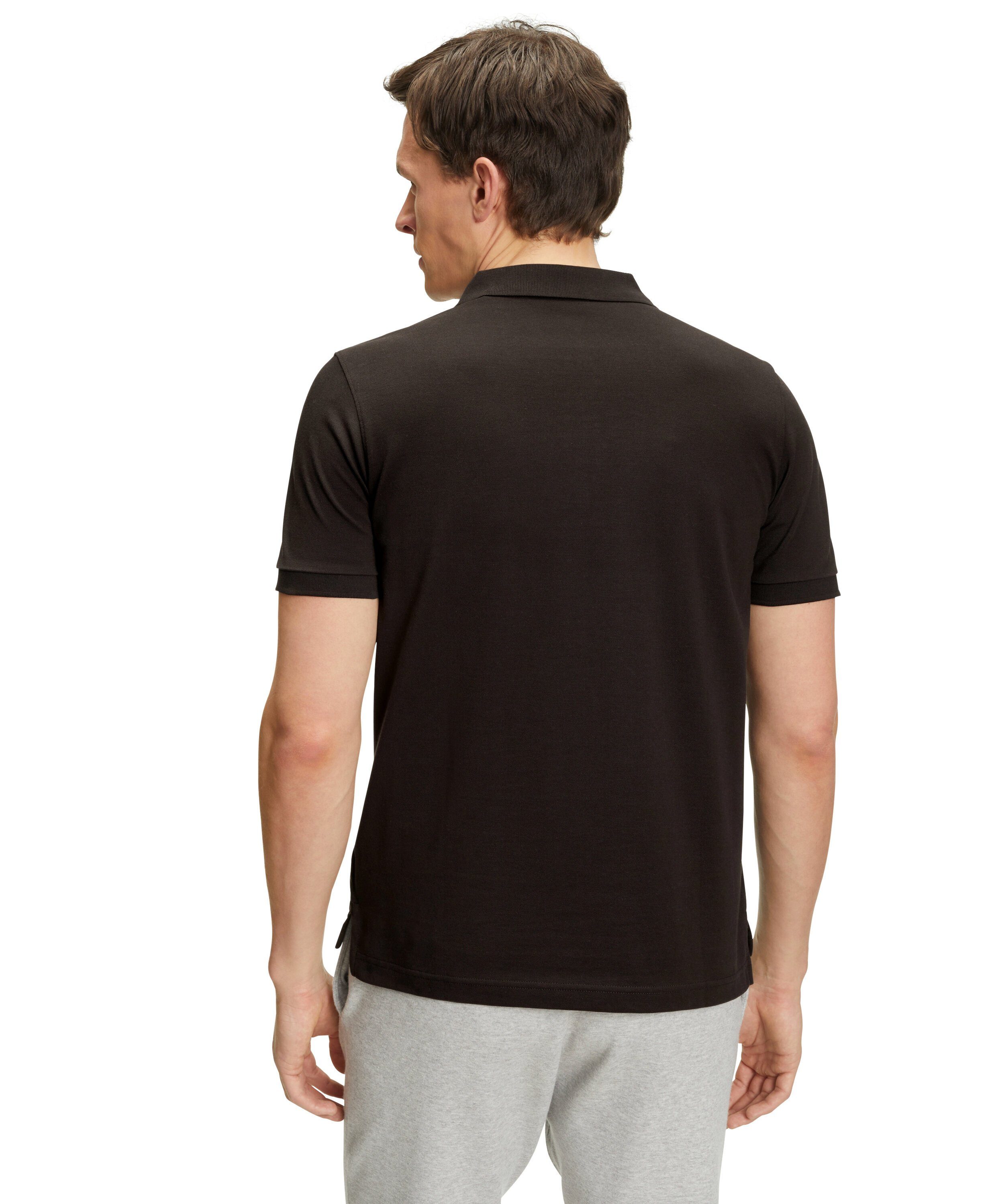 FALKE Poloshirt aus hochwertiger (5930) Pima-Baumwolle brown