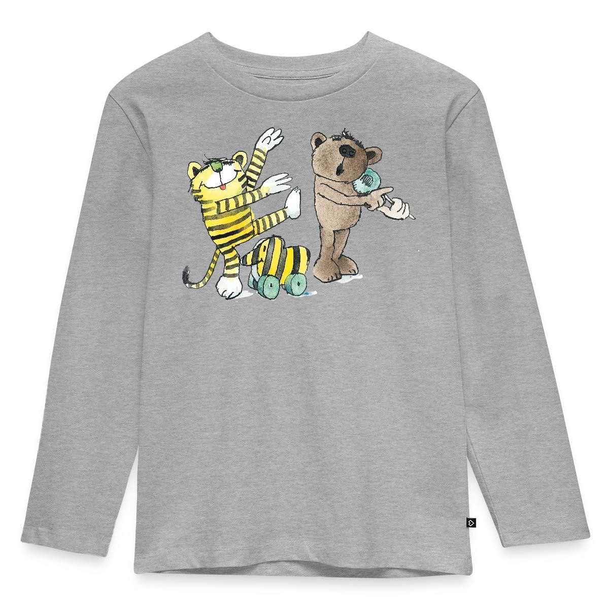 T-Shirt Janosch Tiger und Freunde Machen Musik Kinder Premium Langarmshirt