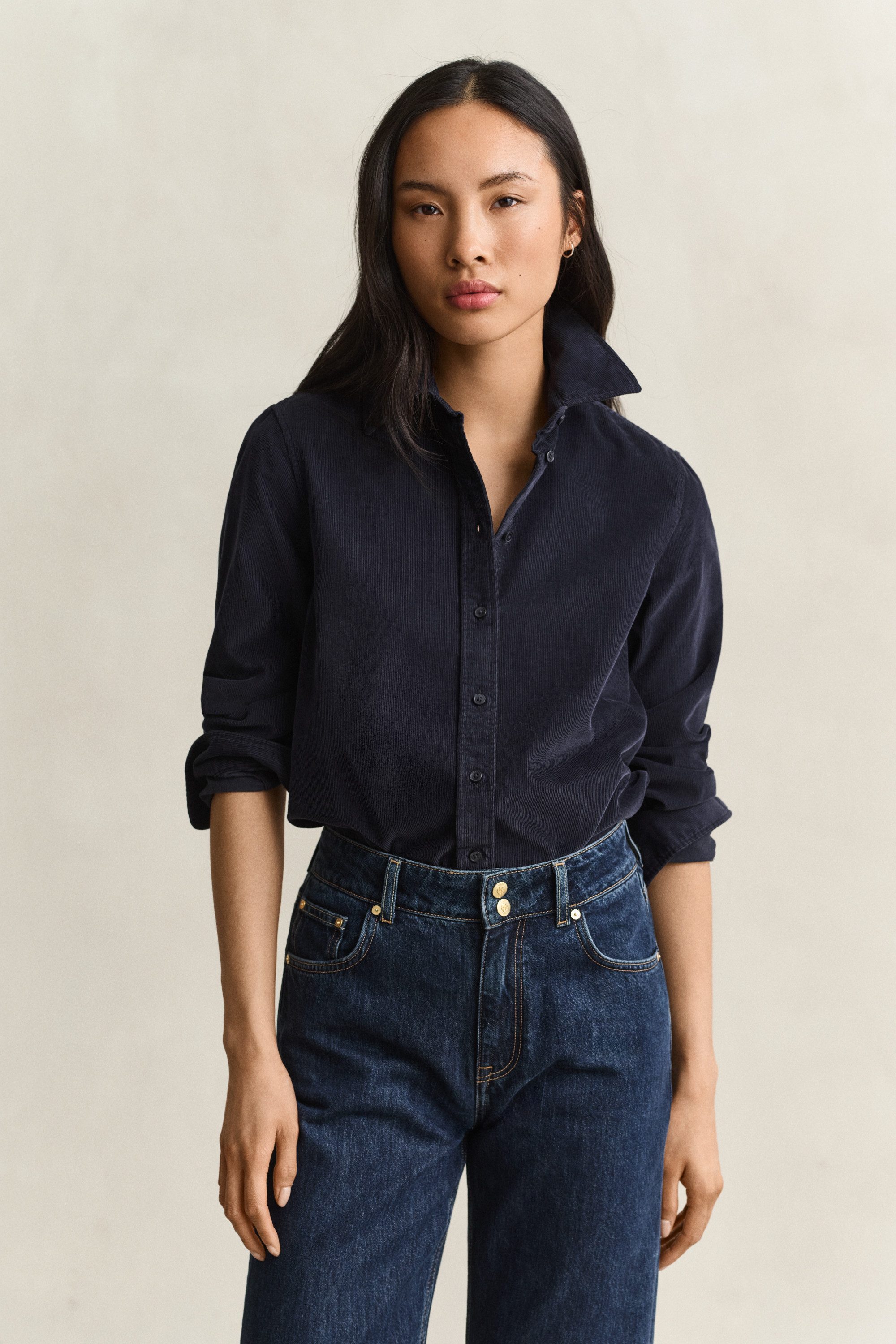 Gant Langarmbluse REGULAR CORDROY
