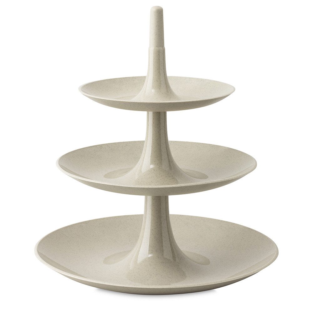 KOZIOL Etagere BABELL L, Kunststoff, (1-tlg), spülmaschinengeeignet, 3-stufig