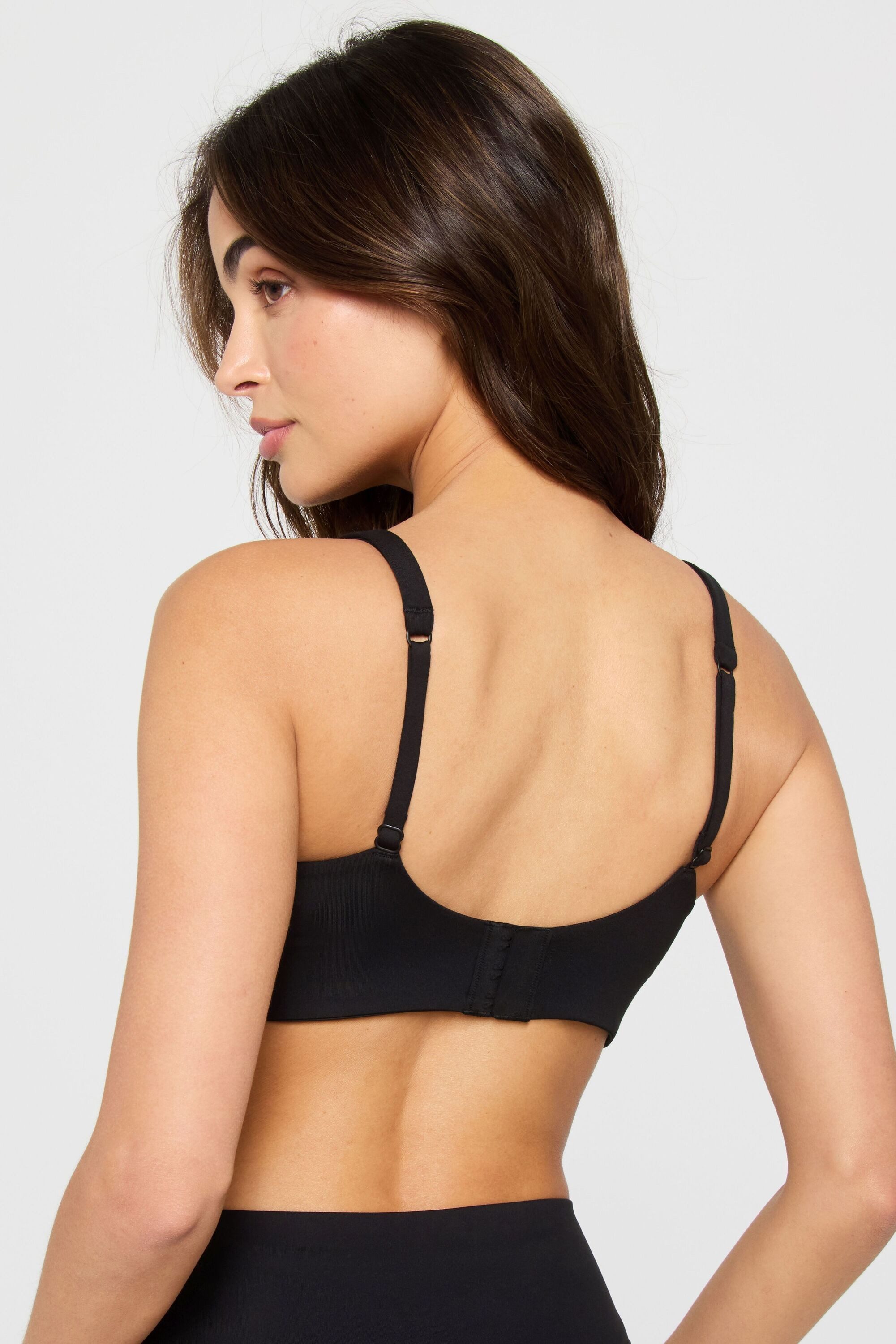 Fabletics Sport-BH PURELUXE LONGLINE LOW IMPACT BRA (1-tlg) mit Haken- und Ösenverschluss