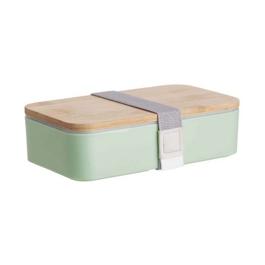 BUTLERS Vorratsdose »SNACK PACK Lunchbox L 19 x B 11cm«, Bambus, Polyethylen, Polypropylen