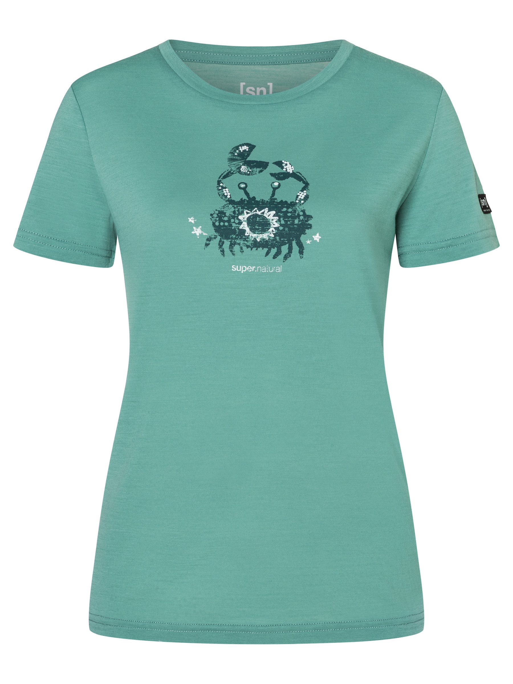 T-Shirt für Damen,Merino W MRS CRAB TEE