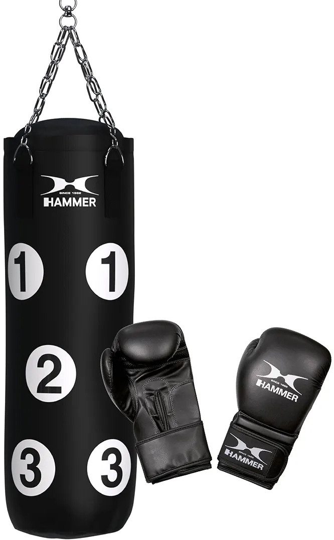 Boxsack Sparring (Set mit Boxhandschuhen)