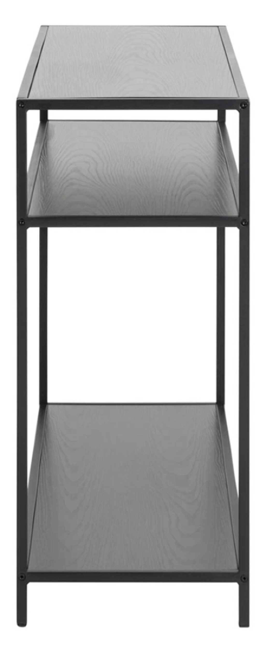 ACTONA GROUP Konsolentisch Sea Konsolentisch 35x100cm 2 Ablagen schwarz.