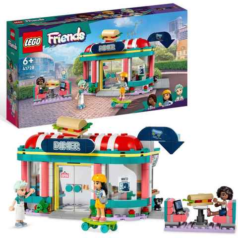 LEGO® Konstruktionsspielsteine Restaurant (41728), LEGO® Friends, (346 St), Made in Europe