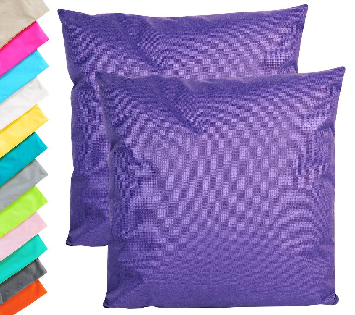 JACK Подушкиbezüge JACK 2er Set Outdoor Подушкиhülle Подушкиbezug 45x45cm Wasserfest, (2 Stück), robust und strapazierfähig, Wasserabweisend, für Innen & Außen