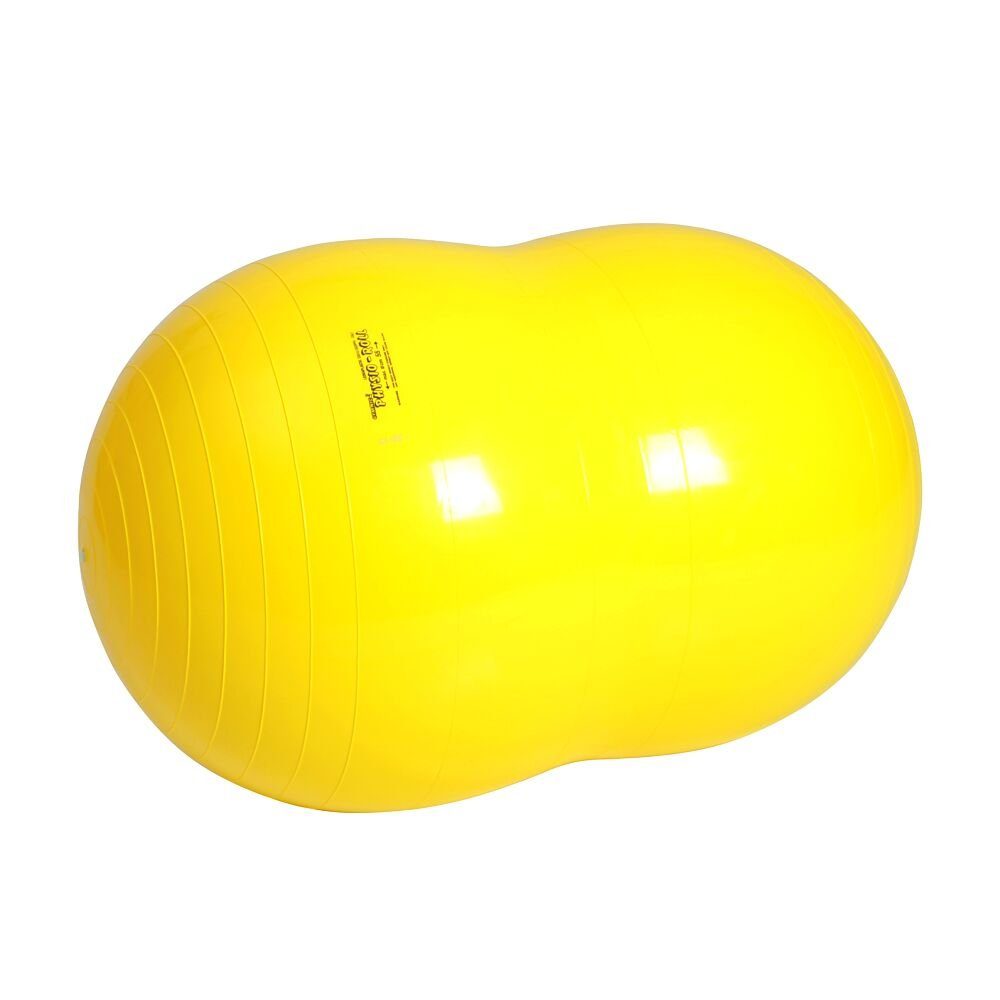 Gymnic Spielball Fitnessball Gymnic Physio-Roll, Besonders hohe Belastbarkeit Lxø: 90x55 cm, Gelb