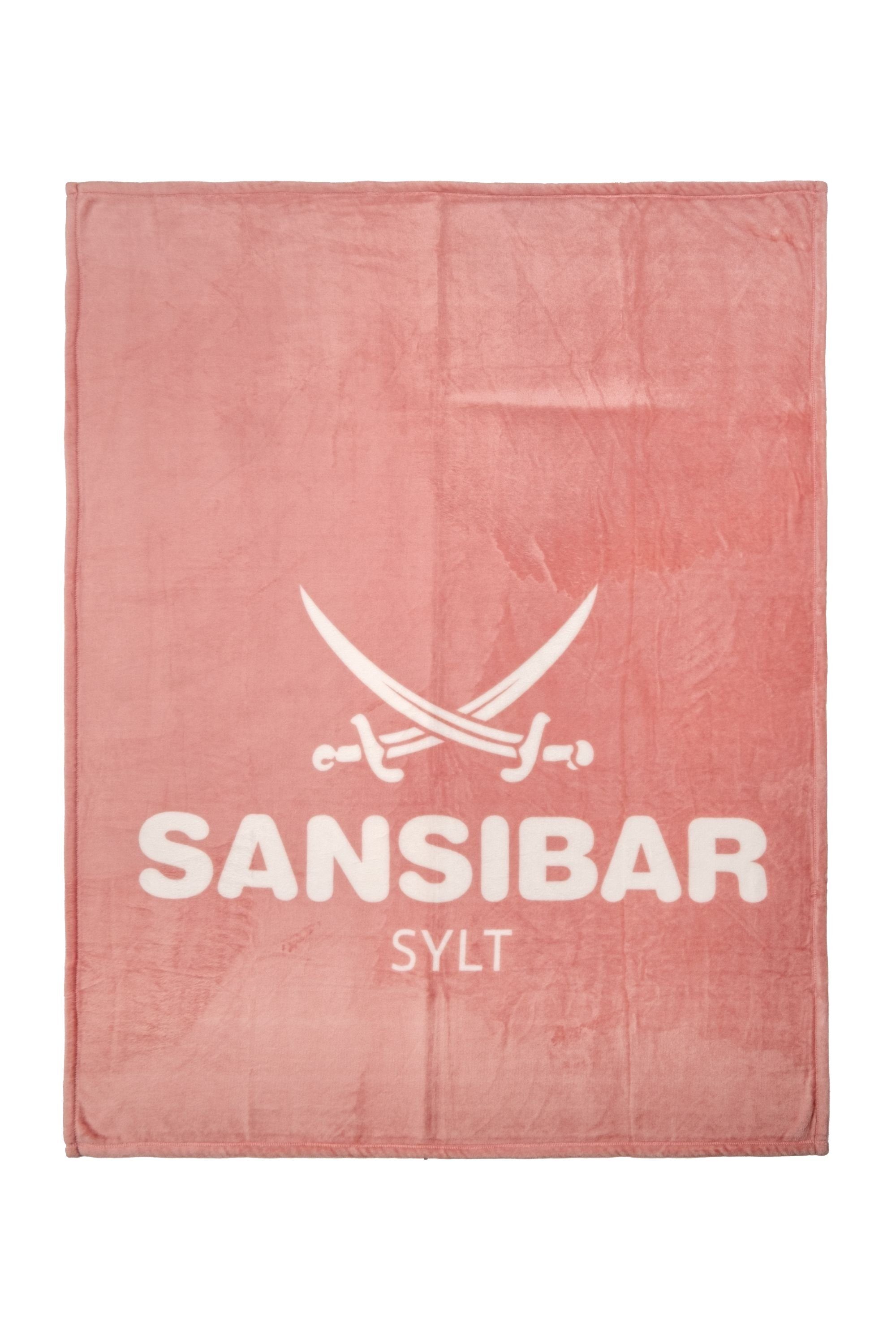 Wohndecke Decke SANSIBAR PINK (BL 140x180 cm) BL 140x180 cm pink Wohndecke, Sansibar Sylt